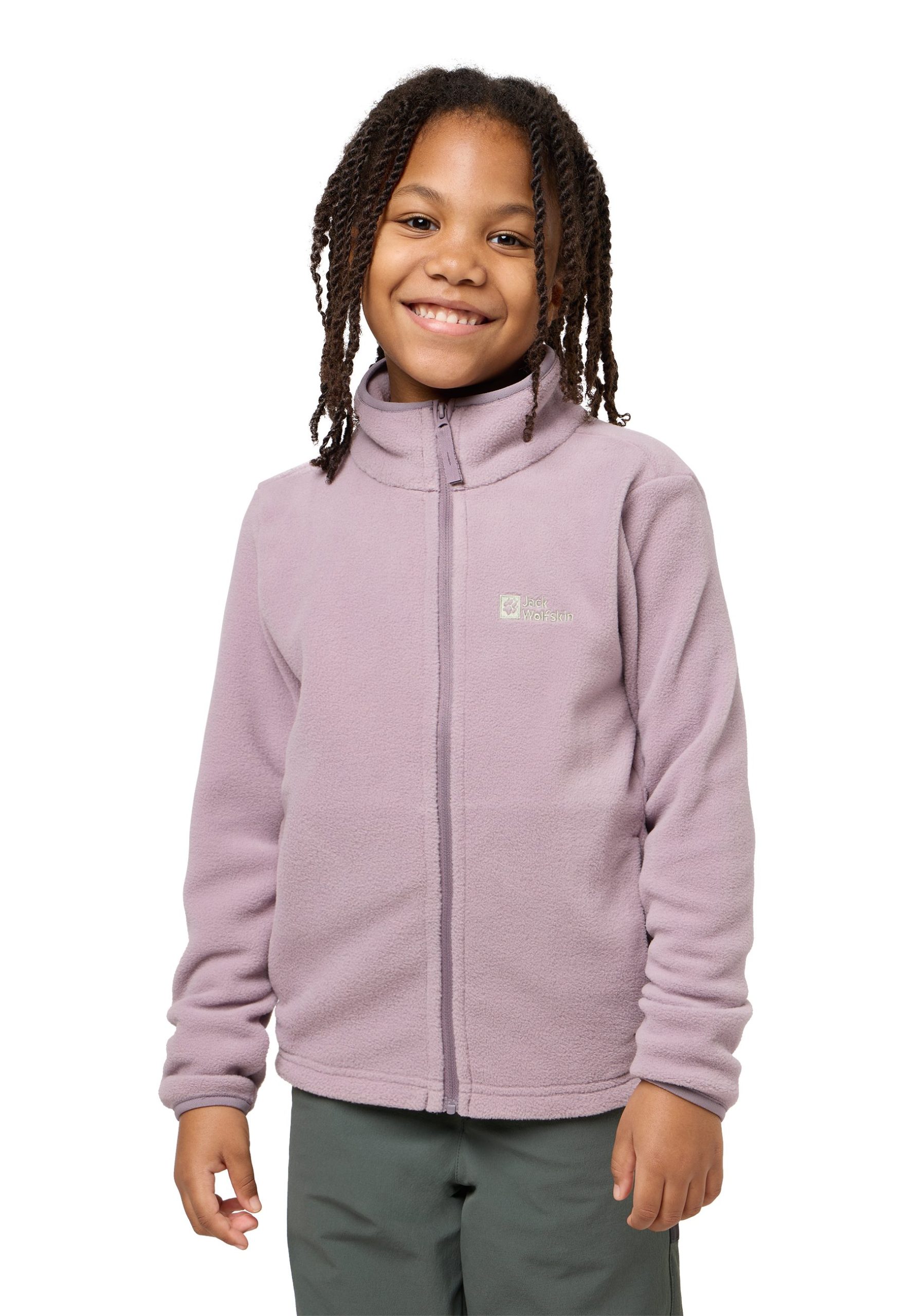 Jack Wolfskin Taunus Jacket K: Kids' Recycled Fleece - Adventure Ready