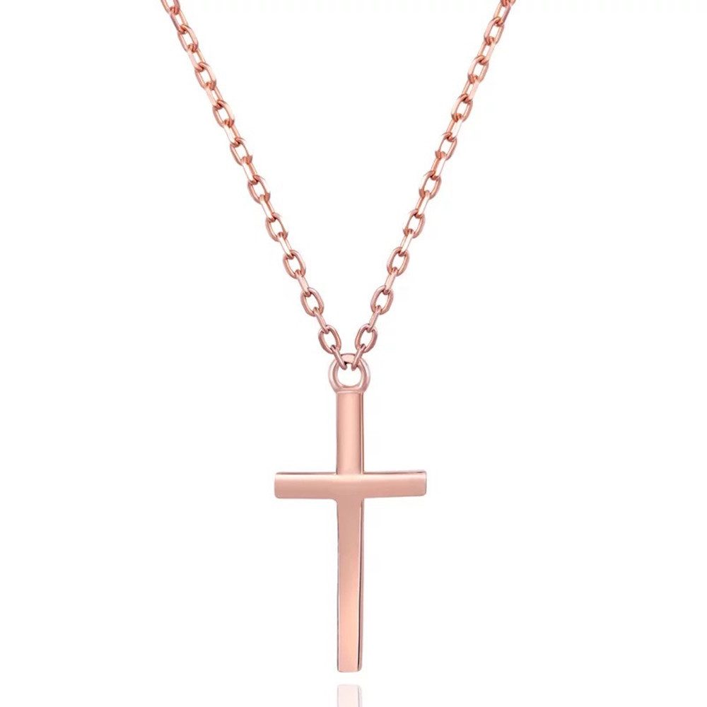 Inilbran Punk Crystal Cross Necklace - Gothic Jesus Cross Choker