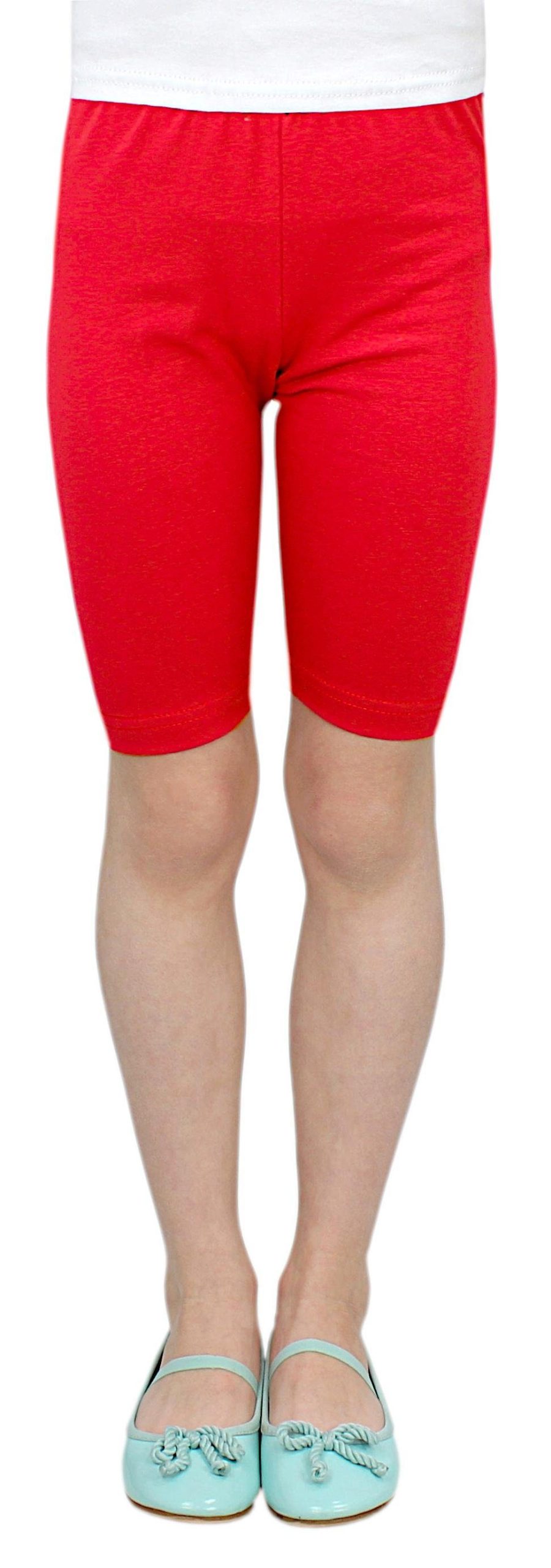 TupTam Girls' Leggings/Biker Shorts 3-Pack