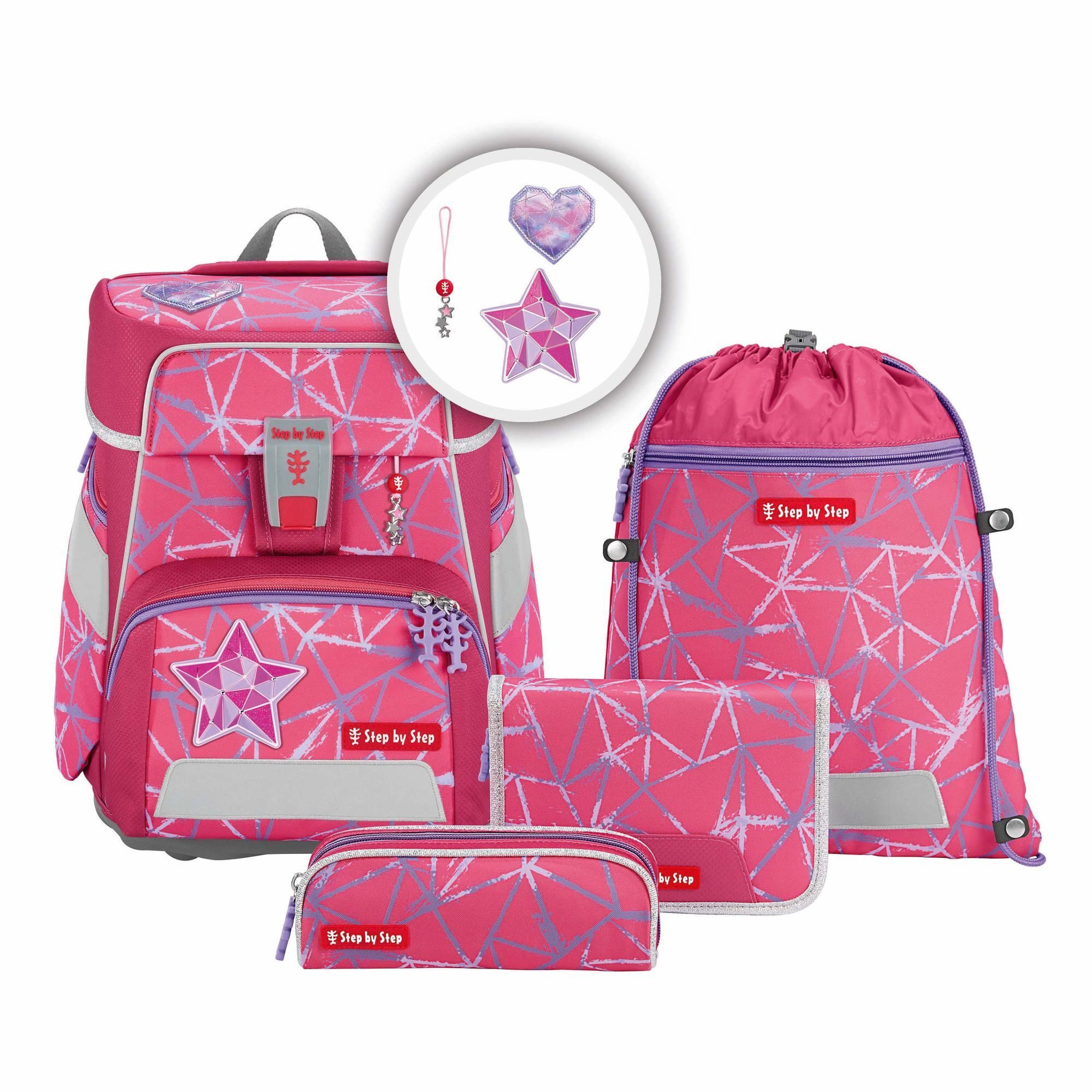 Step by Step Space School Bag Set (5-Piece) - Grows with Your Child!