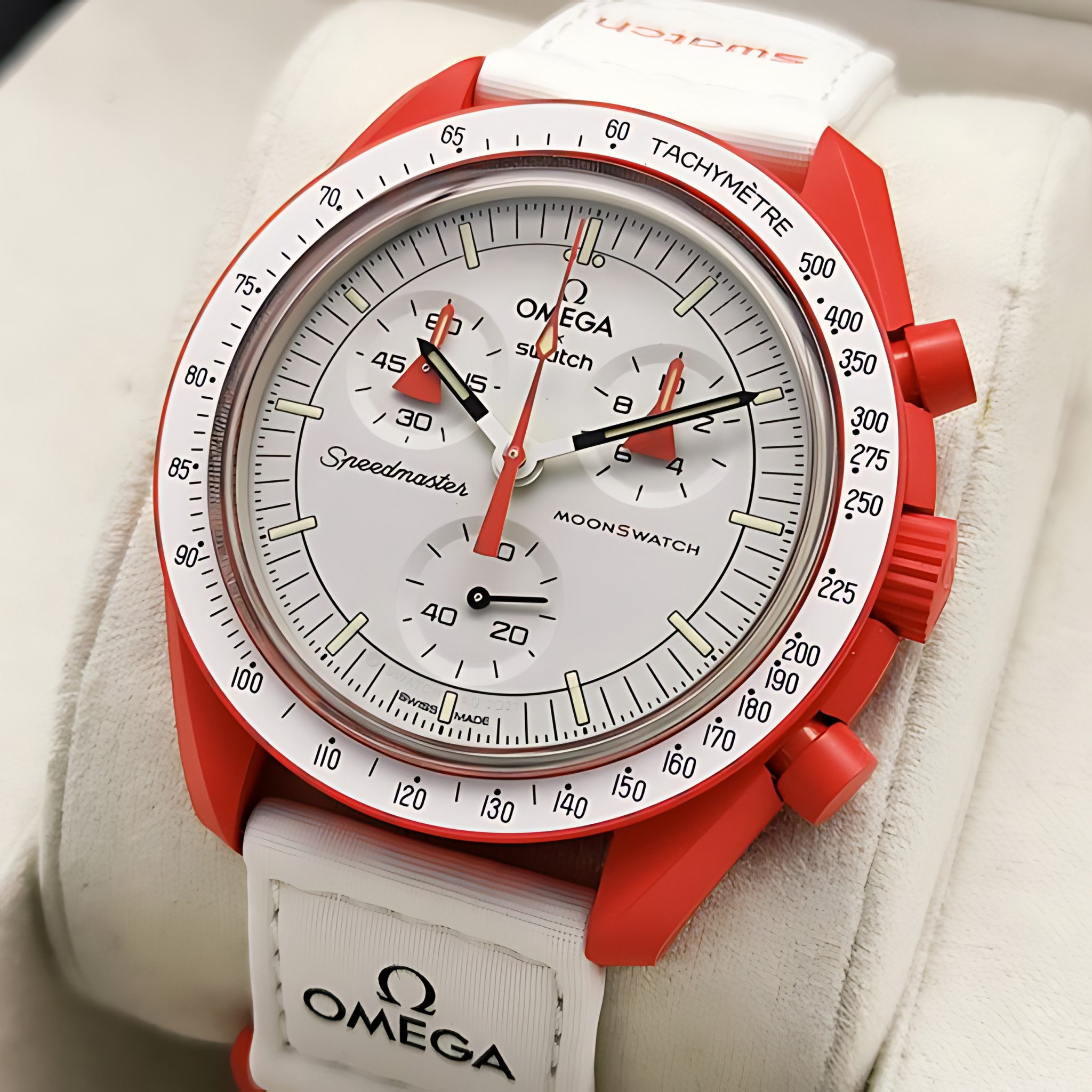 Swatch x Omega MoonSwatch Mission to Mars - Limited Edition Chronograph
