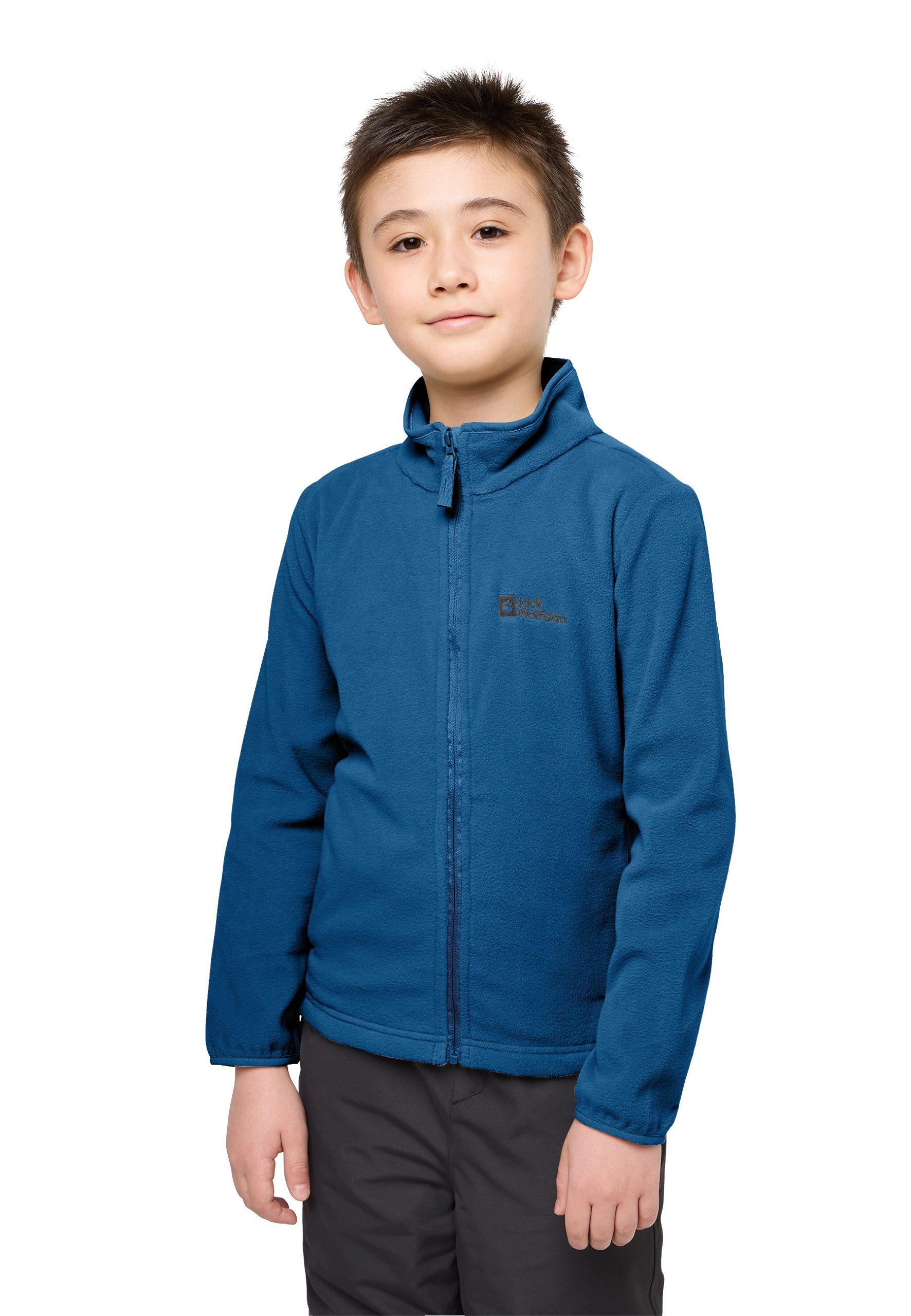 Jack Wolfskin Taunus Jacket K: Kids' Recycled Fleece - Adventure Ready