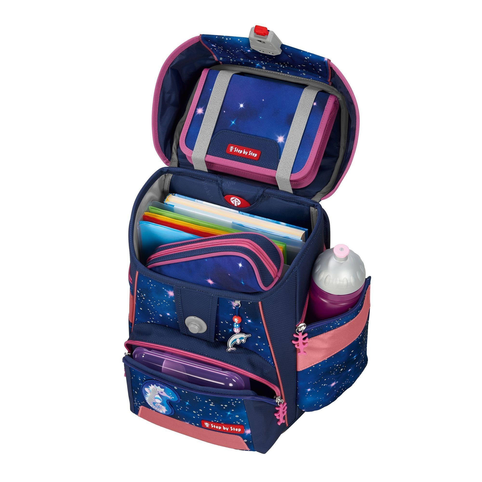 Step by Step Space School Bag Set (5-Piece) - Grows with Your Child! Step by Step Space School Bag Set (5-Piece) - Grows with Your Child!