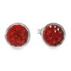 Impala Jessica Crystal Accent 925 Sterling Silver Earrings