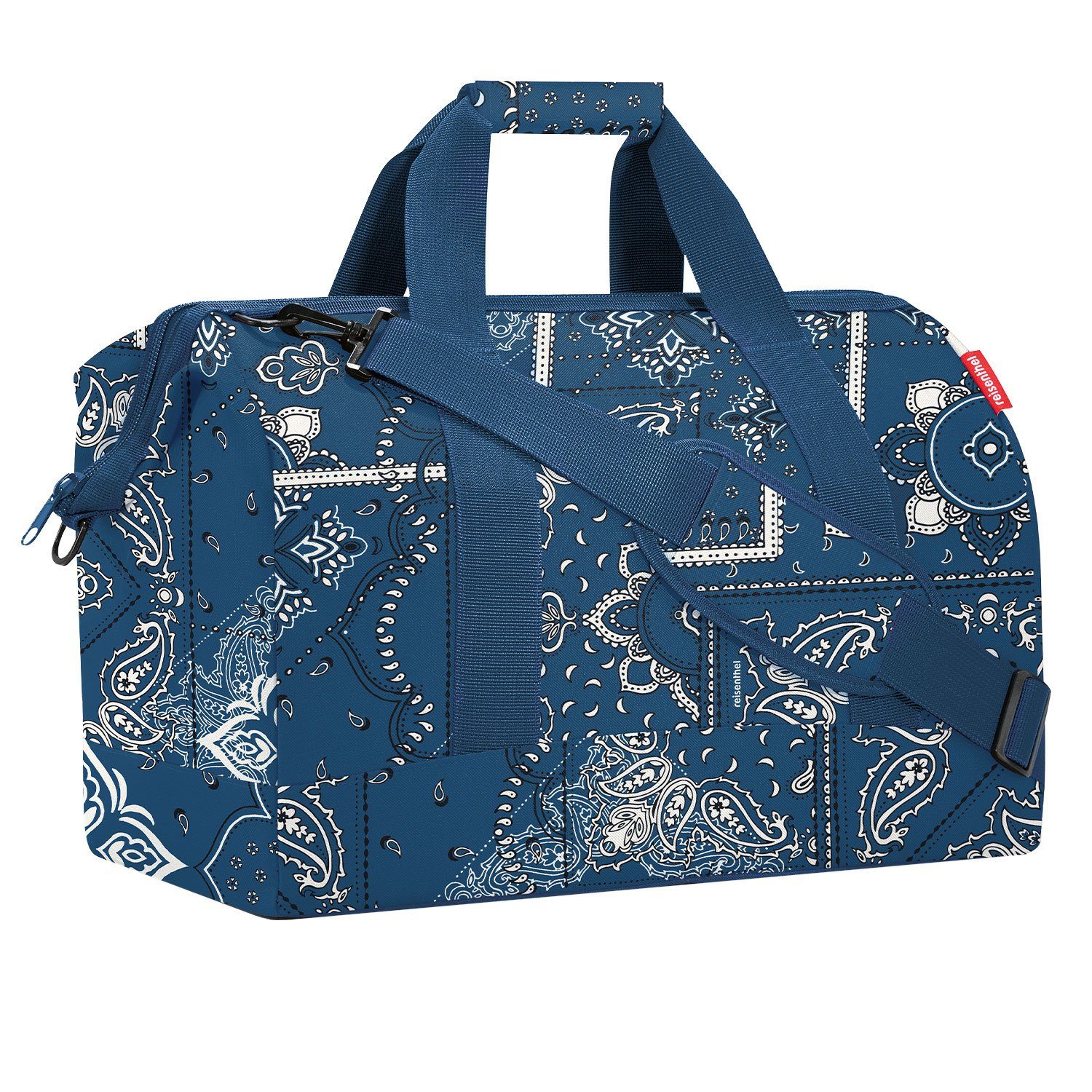 REISETNHEL allrounder L Florist Indigo 30L Travel Bag - Stylish & Organized