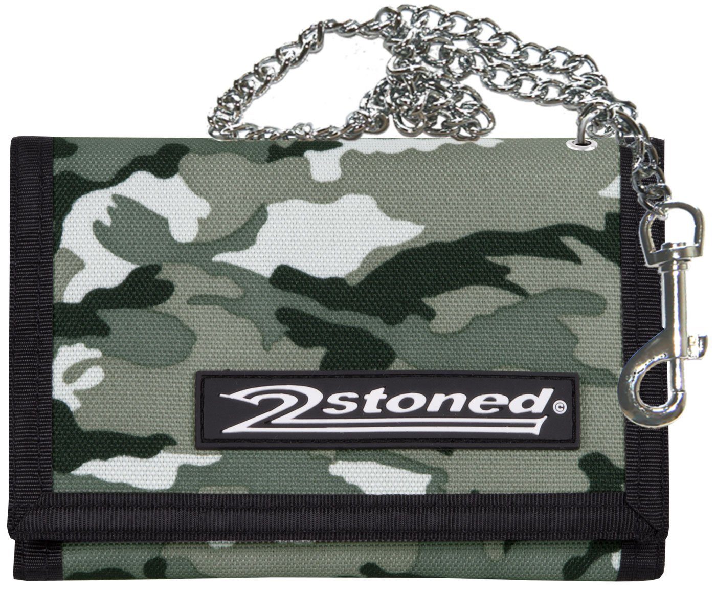 2Stoned Chain Wallet Speed - Chrome Chain & Carabiner