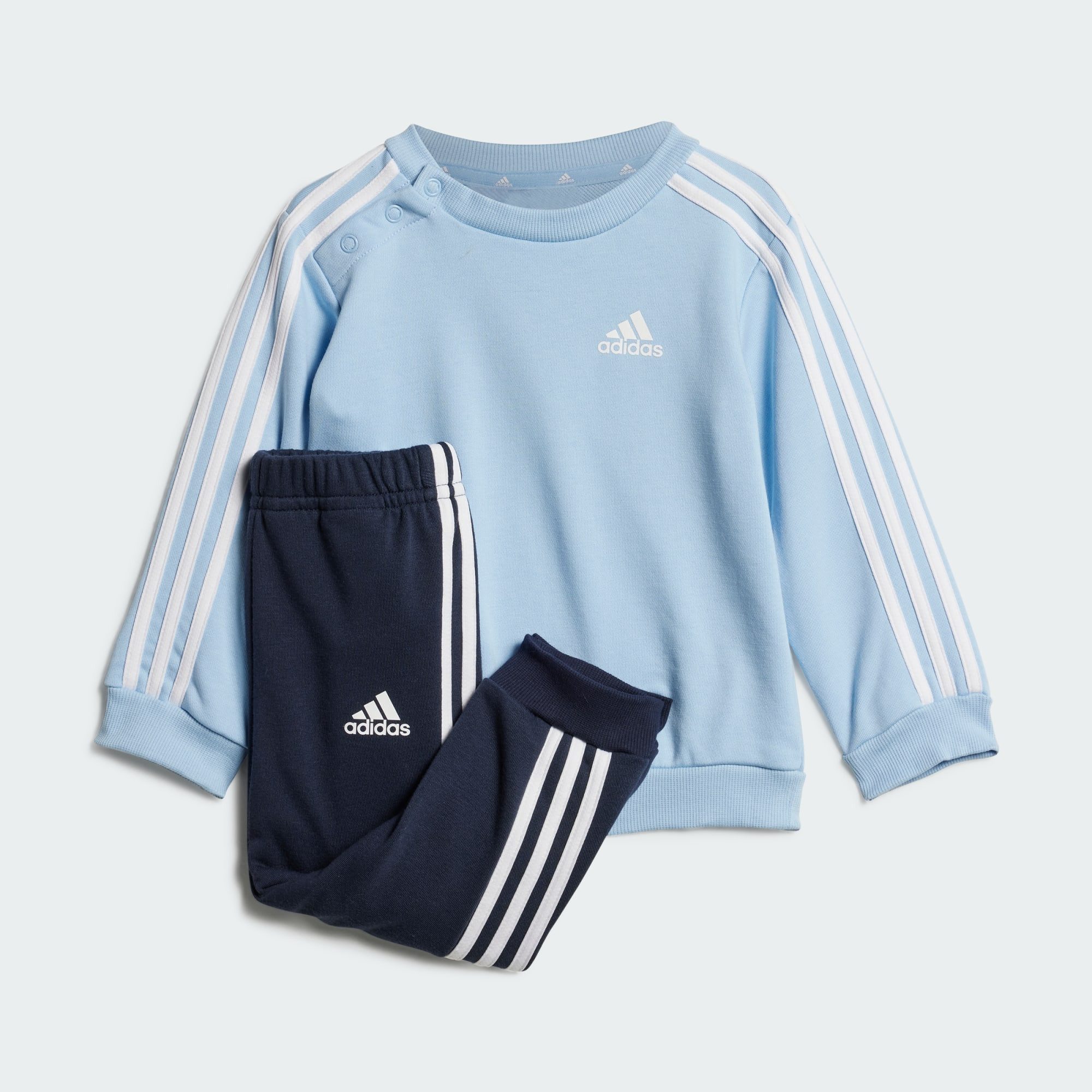 adidas ESSENTIALS 3-Stripes Kids Jogging Suit - 2-Piece Set