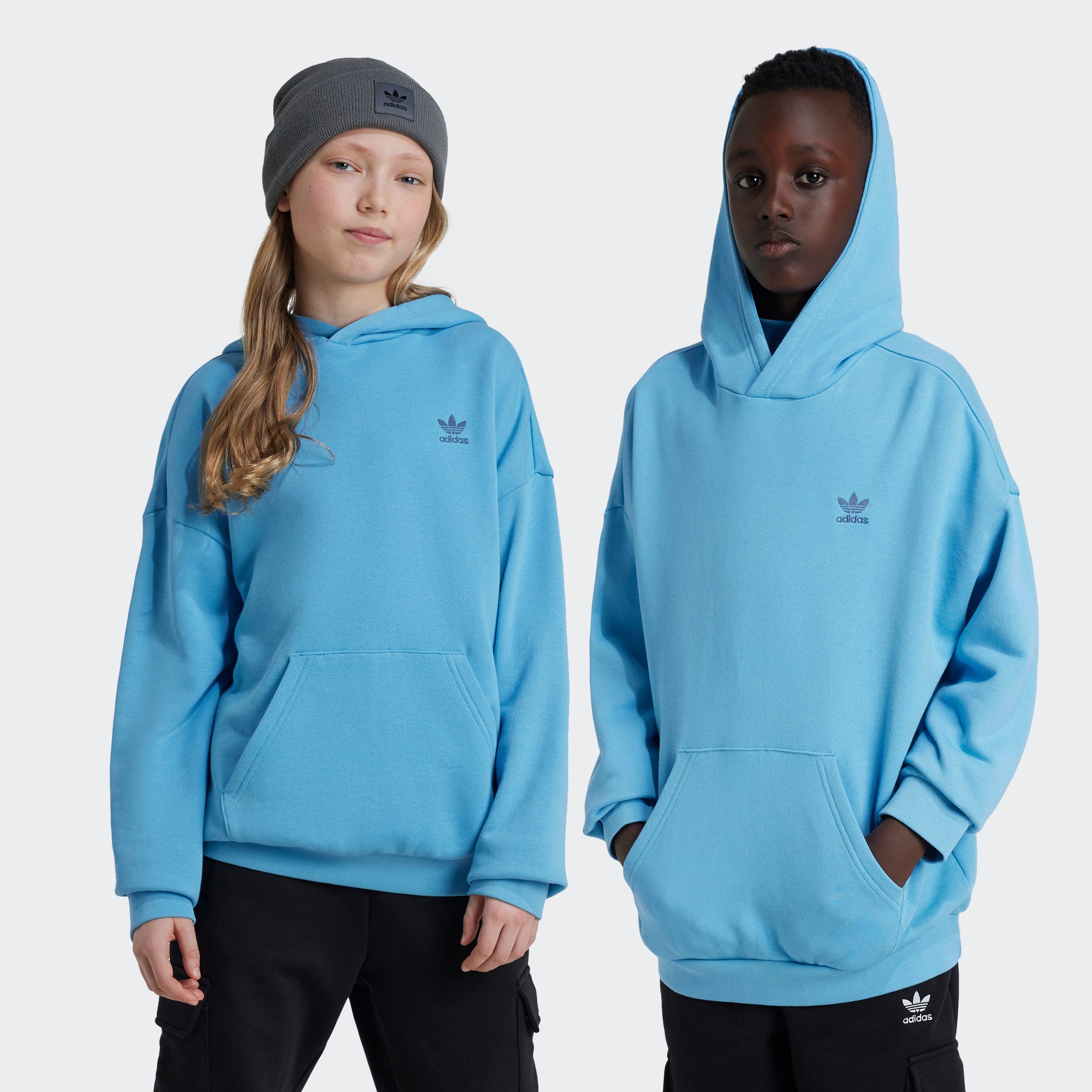 adidas Originals Kids' Oversized Hoodie - Classic Comfort & Style