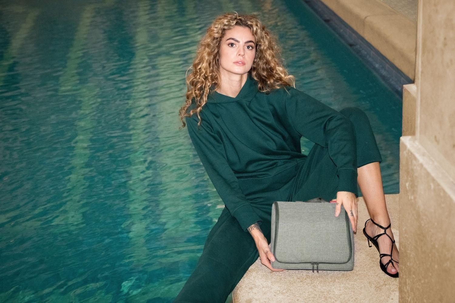 Reisenthel Kulturbeutel Toiletbag XL - 'leo macchiato' - 4L Travel Bag