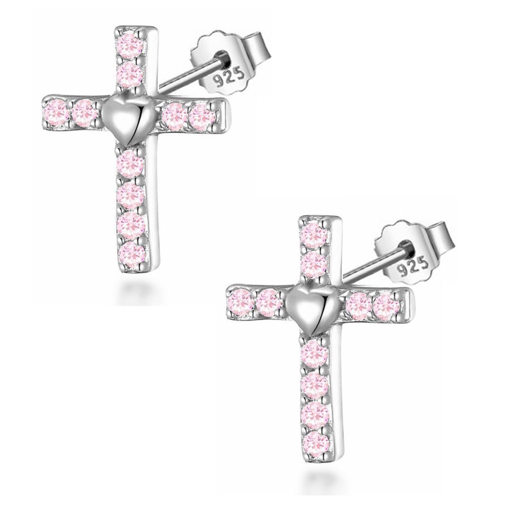 Limana Sterling Silver Girls' Jewelry Set – Angel Necklace & Earrings (925 Silver)