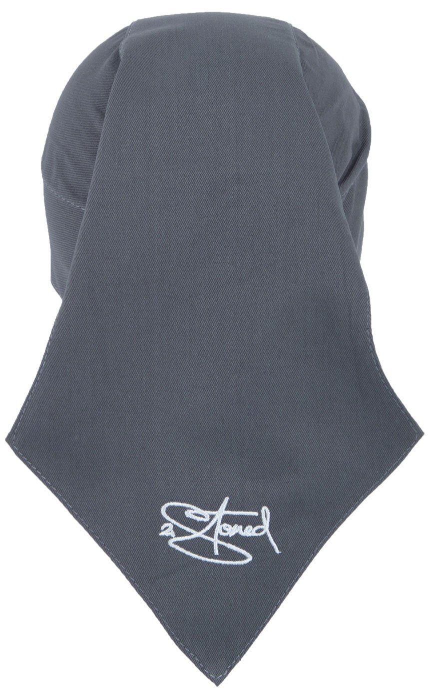 2Stoned Bandana Kopftuch Biker Cap Classic mit Stick Crown für Damen und Herren, Einheitsgröße