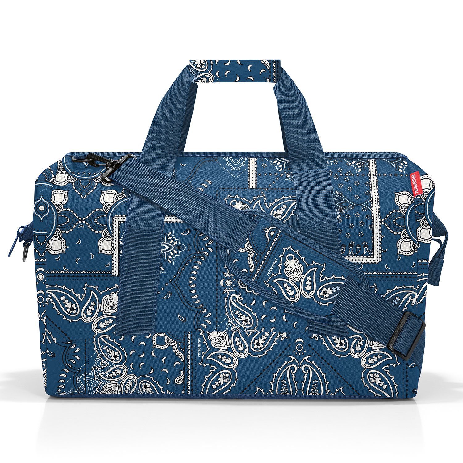 REISETNHEL allrounder L Florist Indigo 30L Travel Bag - Stylish & Organized