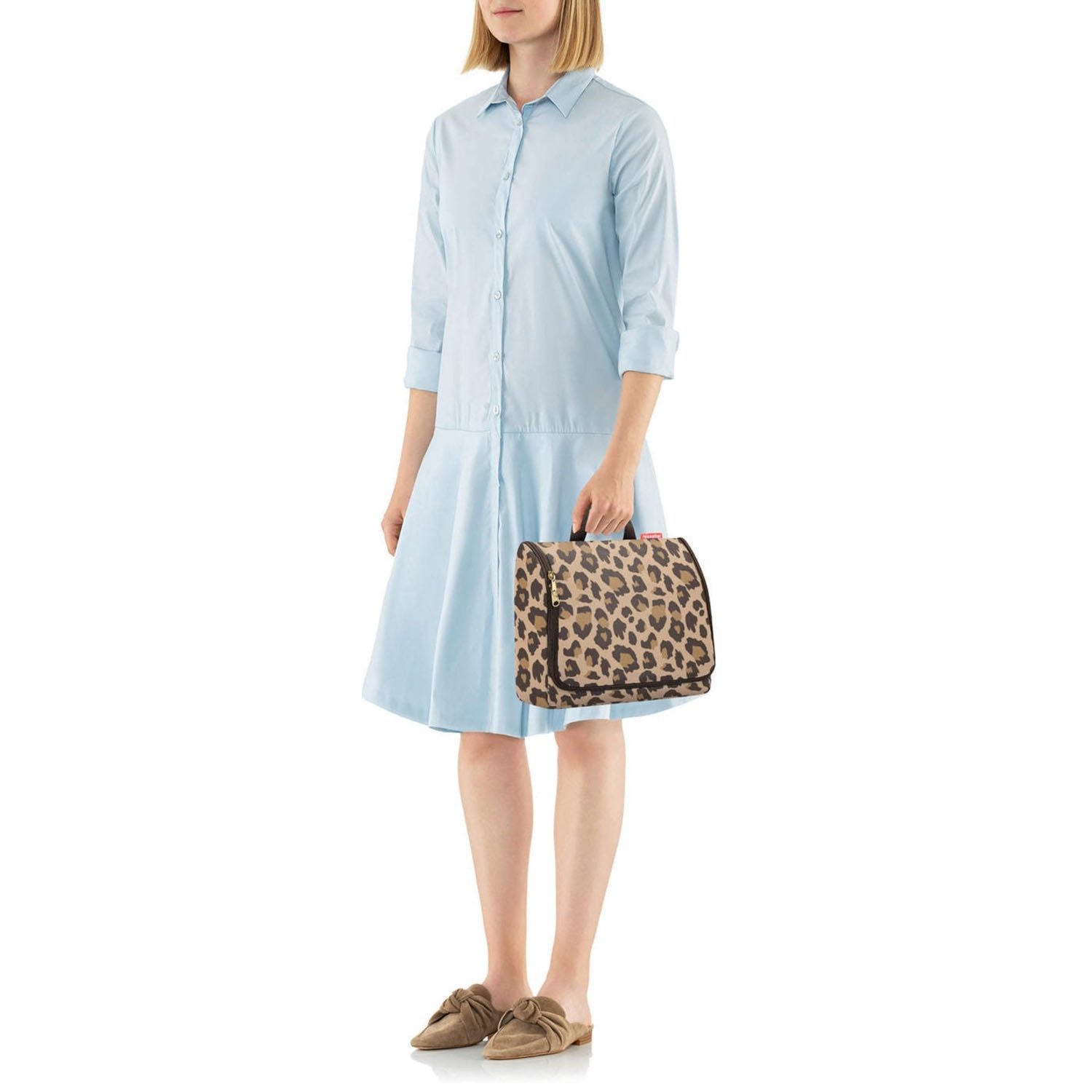 Reisenthel Kulturbeutel Toiletbag XL - 'leo macchiato' - 4L Travel Bag