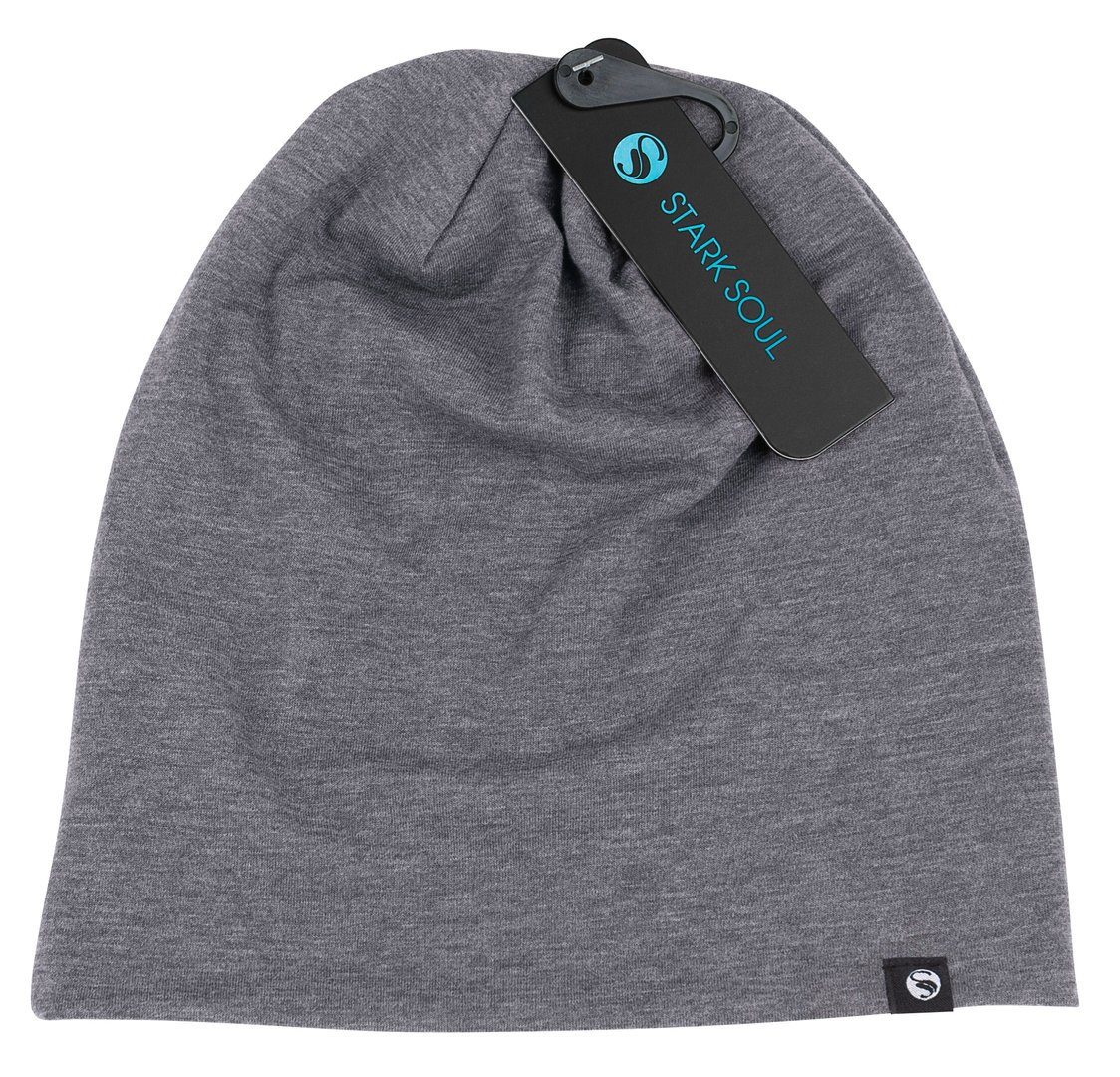 Stark Soul® Unisex Slouch Beanie - Premium Cotton Jersey Knit