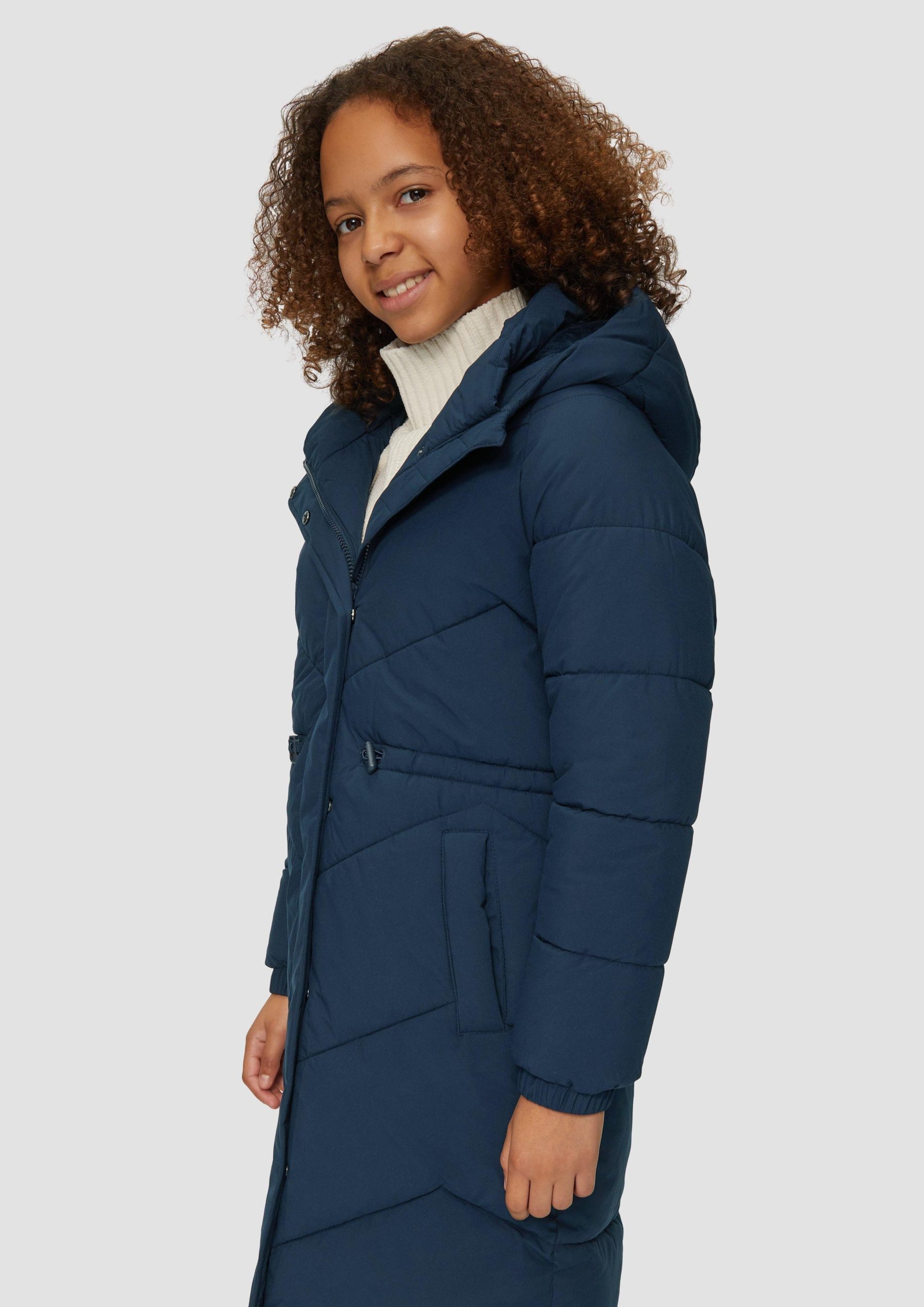 s.Oliver Funtionsmantel: Steppmantel mit Fleecefutter & 2-Wege-Reißverschluss s.Oliver Funtionsmantel: Steppmantel mit Fleecefutter & 2-Wege-Reißverschluss
