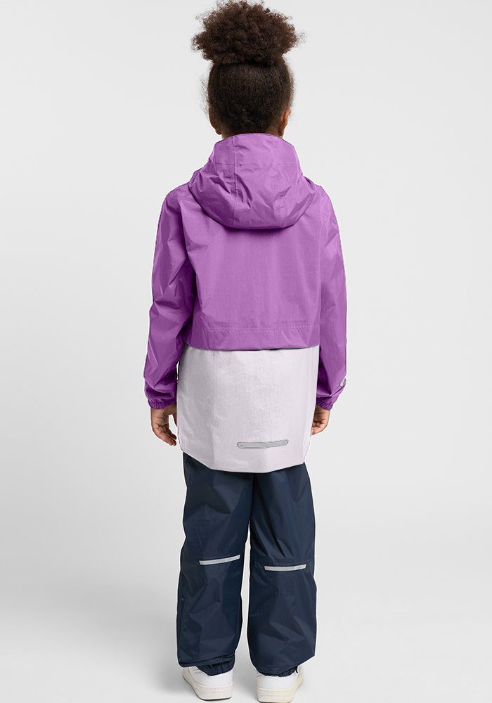 Jack Wolfskin Rainy Days 2L Boys Rain Jacket - Lightweight & Packable