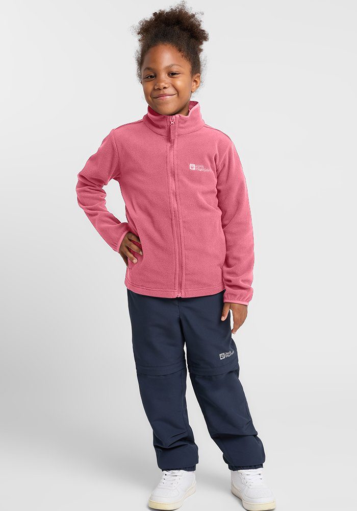 Jack Wolfskin Taunus Jacket K: Kids' Recycled Fleece - Adventure Ready