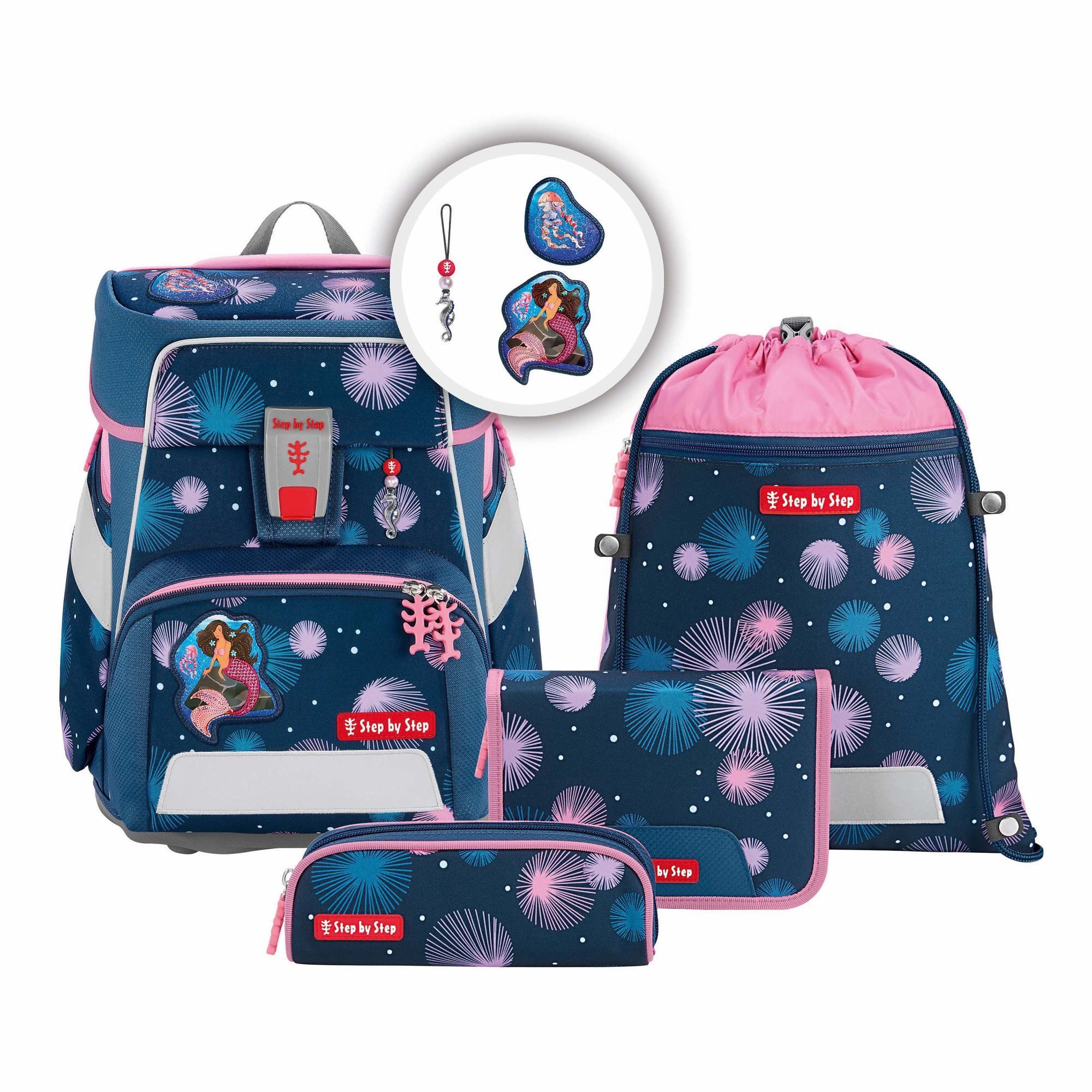 Step by Step Space School Bag Set (5-Piece) - Grows with Your Child!