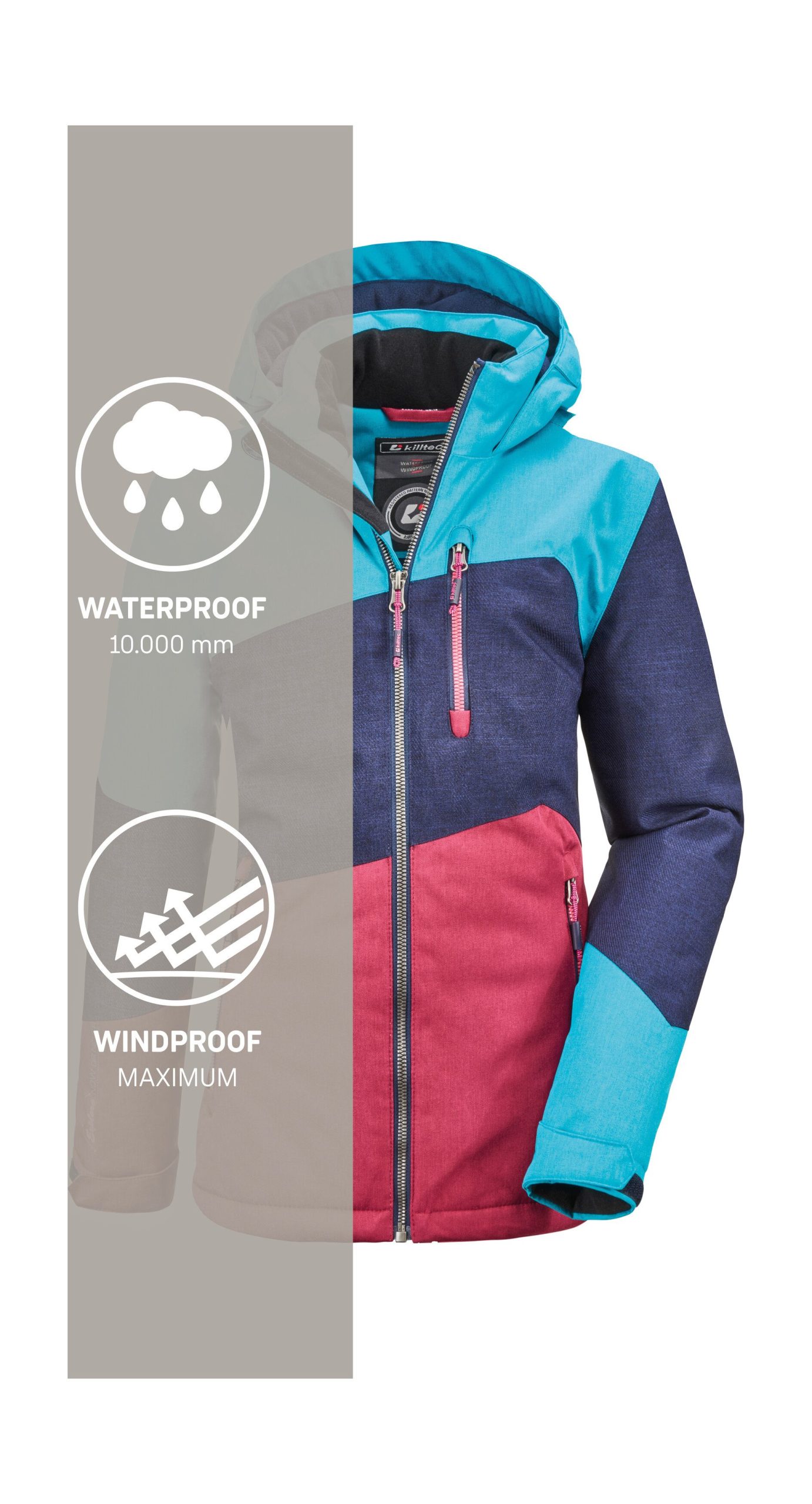 Killtec Lynge Girls' JCKT: Waterproof Outdoor Jacket | Shop Now Killtec Lynge Girls' JCKT: Waterproof Outdoor Jacket | Shop Now