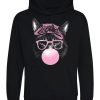 Youth Designz Cool Cat Glasses Kids Hoodie - Playful Cat Design