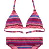 Buffalo Triangel-Bikini Lux Kids mit abstraktem Druck
