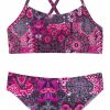 Buffalo Shari Kids Bustier Bikini - Playful Print Swimsuit