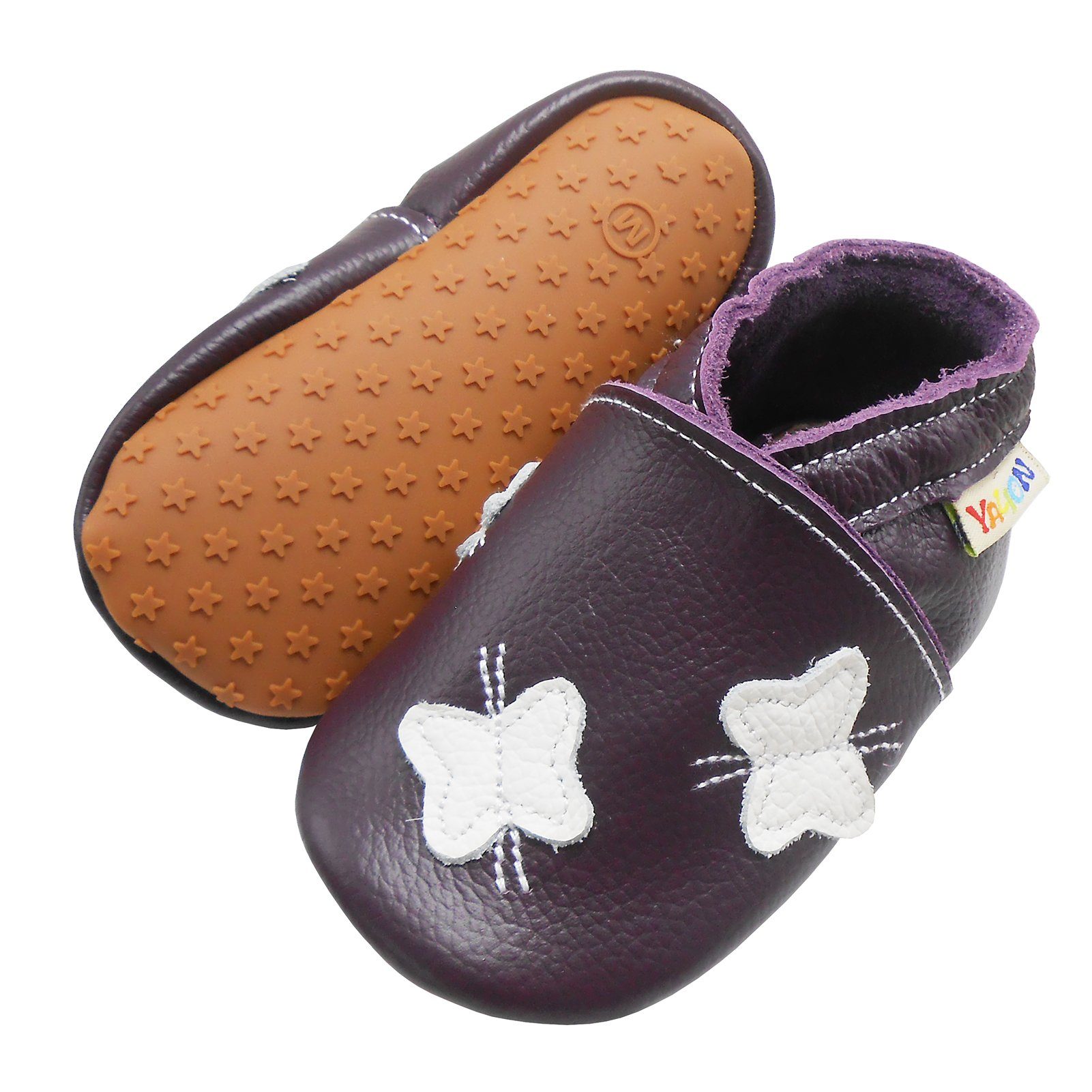 Yalion Leather First Walker - 'Schmetterling' (Butterfly) - Baby Shoes