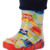 Ladeheid Children's Lined Wellington Boots | EU Made | Durable & Stylish