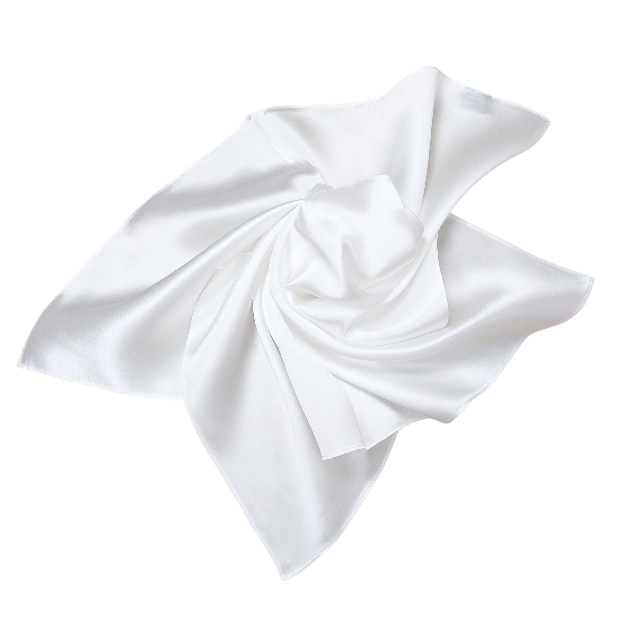 TINITEX Seidentuch Nickituch Halstuch Seide Satin