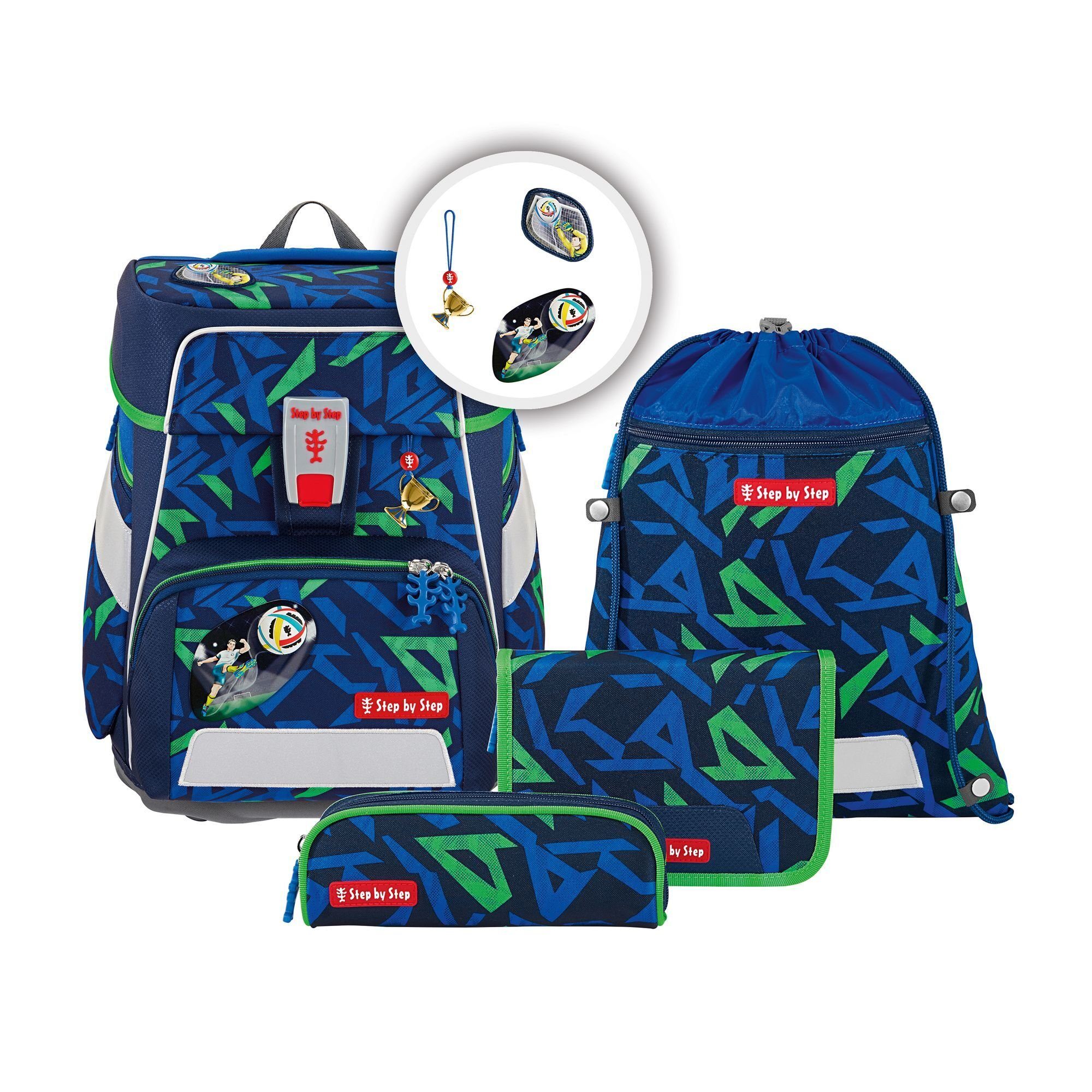 Step by Step Space School Bag Set (5-Piece) - Grows with Your Child!