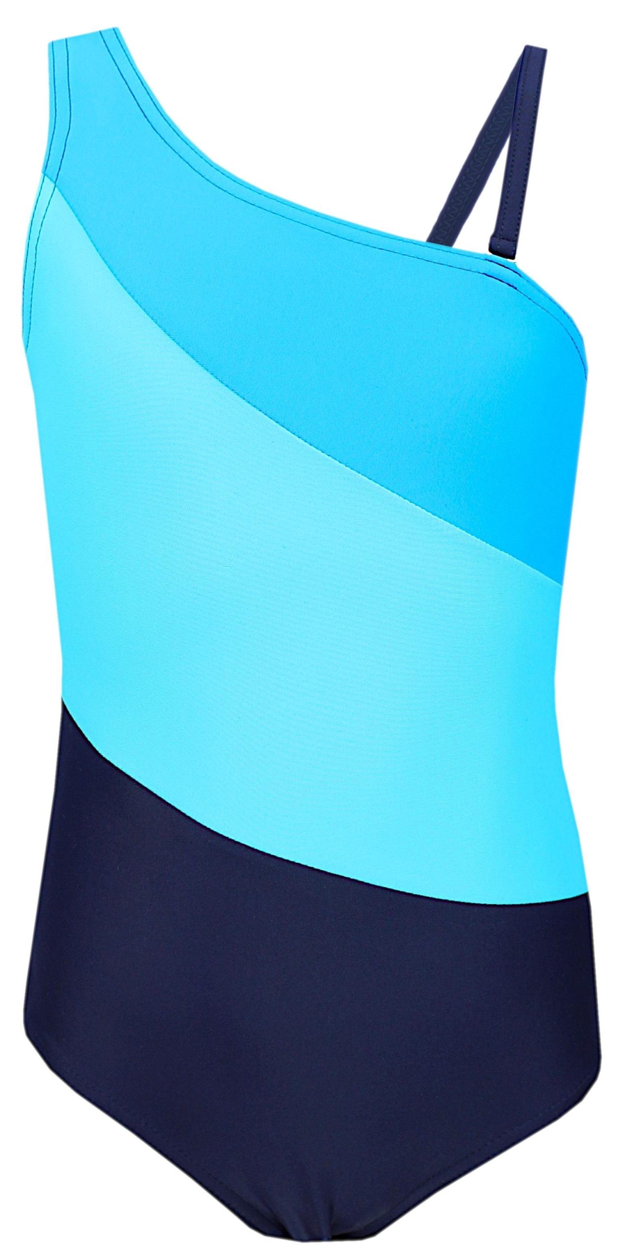 Aquarti Girls' Swimsuit: Striped Spaghetti Strap Design | Official Outlet