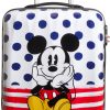American Tourister Disney Legends 55cm Kids Trolley - Mickey Blue Dots