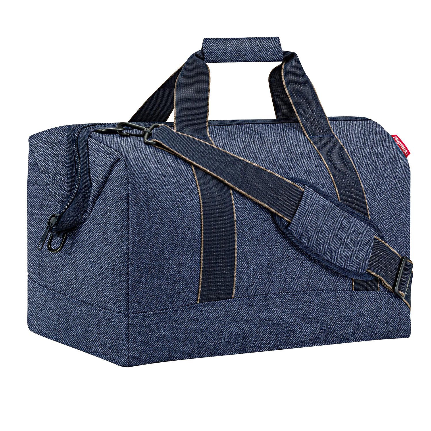 REISETNHEL allrounder L Florist Indigo 30L Travel Bag - Stylish & Organized