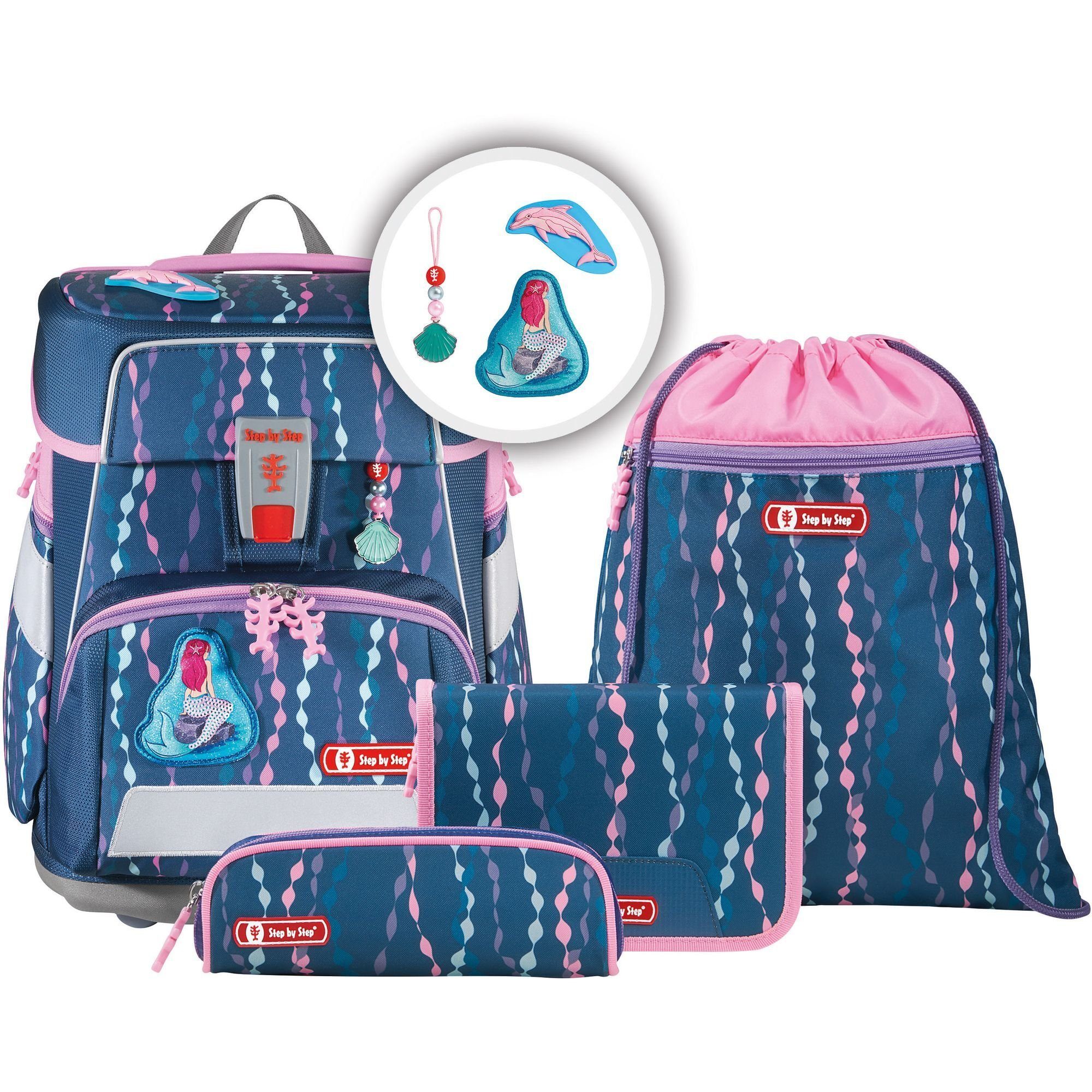 Step by Step Space School Bag Set (5-Piece) - Grows with Your Child!