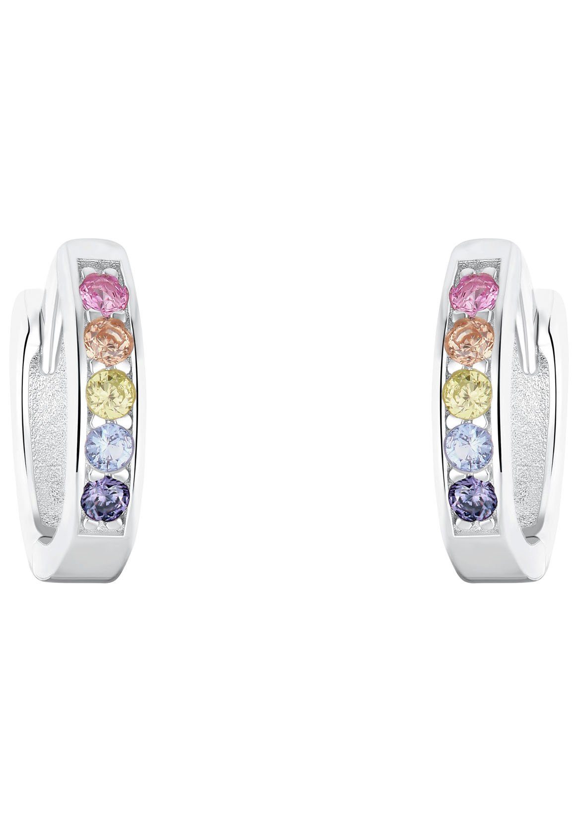 Amor Pair Earrings, 2036513, 2036778, with Zirconia (synth)