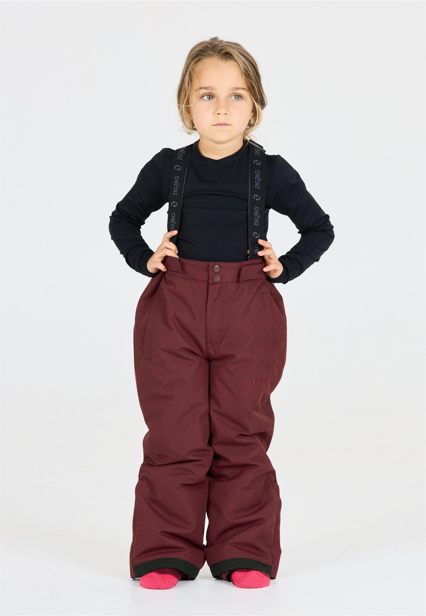 ZigZag Soho Kids' Ski Pants - Waterproof & Detachable Suspenders