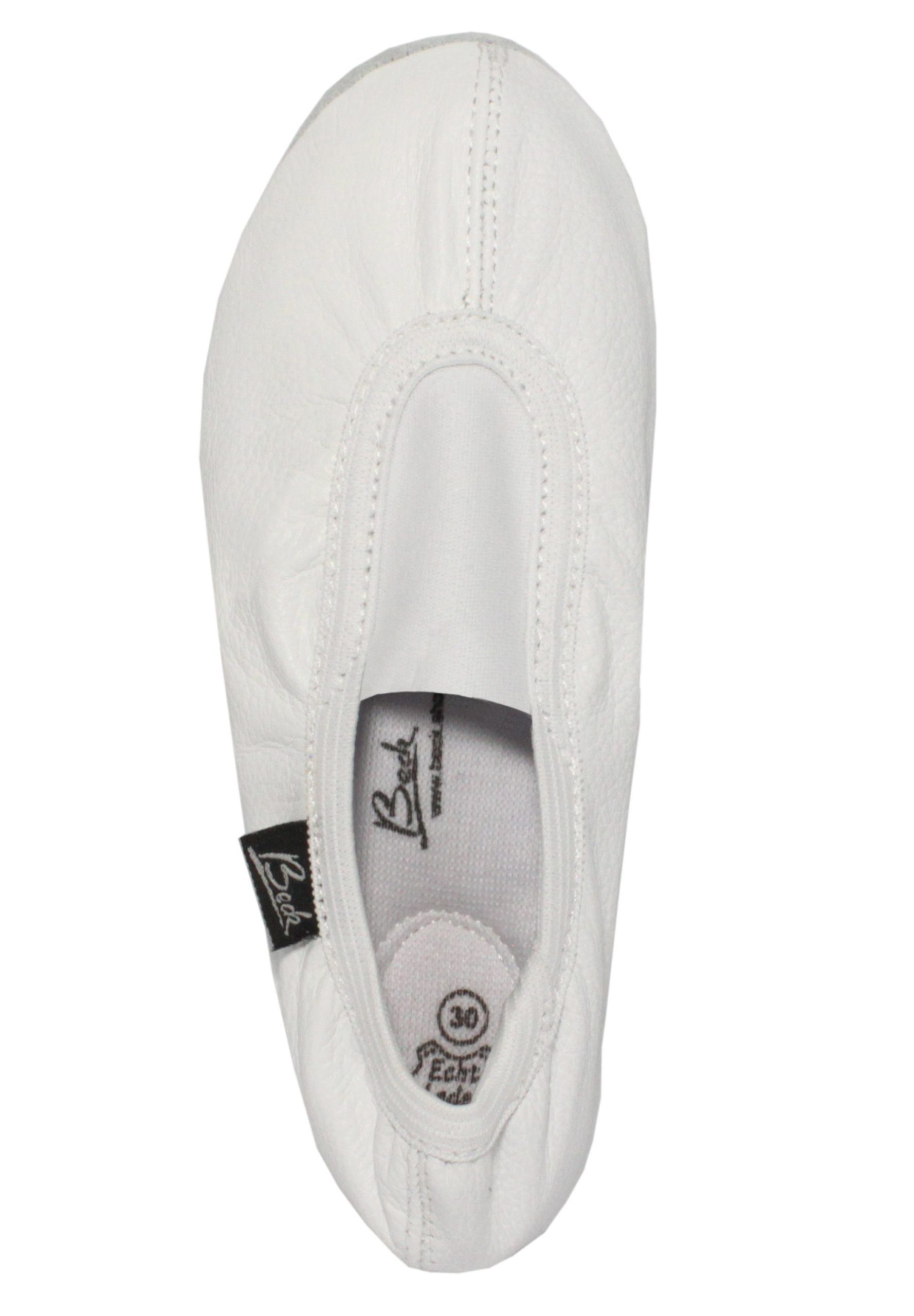 Beck Gymnastics Slippers: Authentic Leather, Secure Fit - Gymnastics & House Shoes