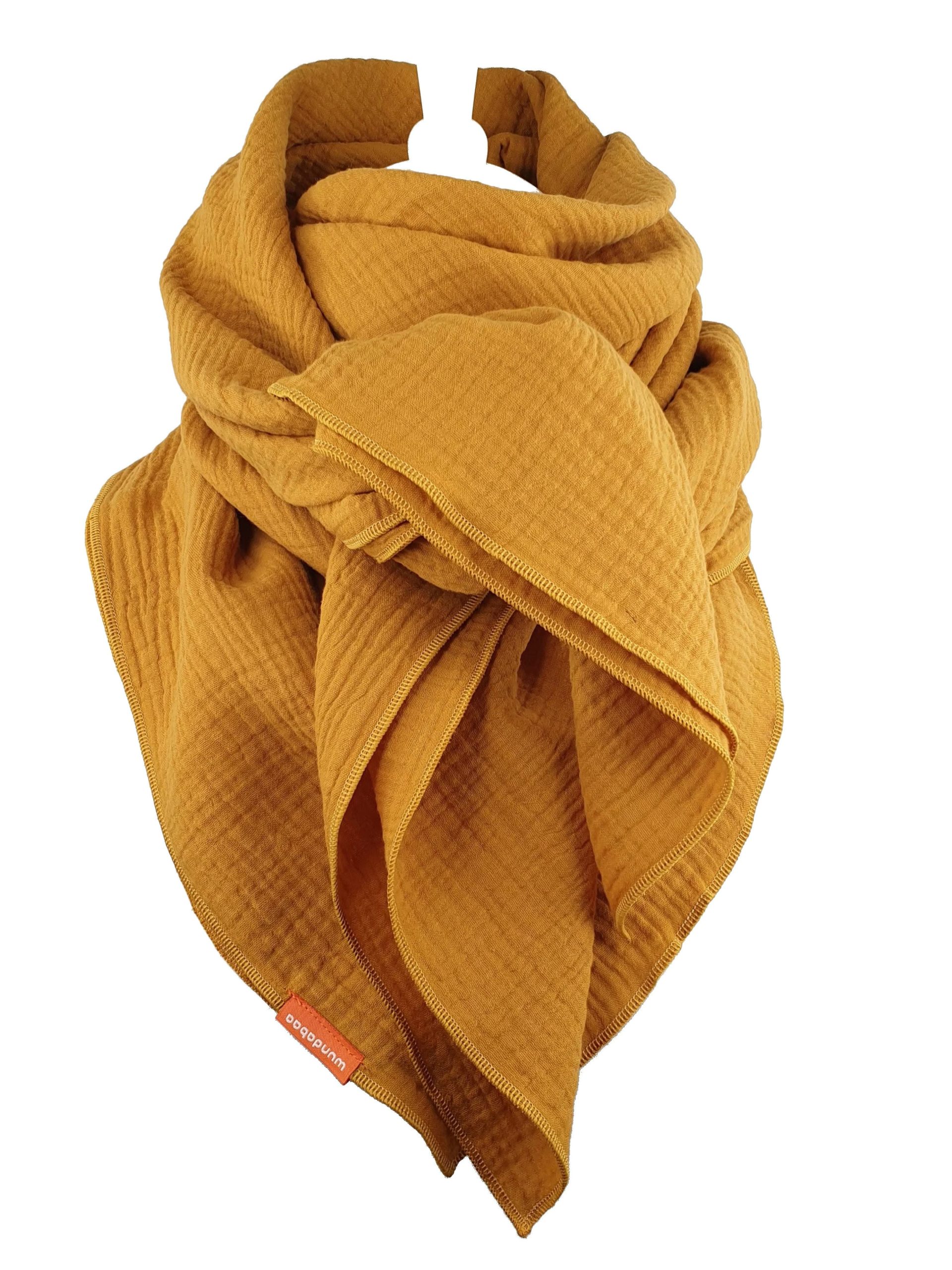 wundabaa Muslin Scarf - Organic Cotton Wrap | Style & Comfort