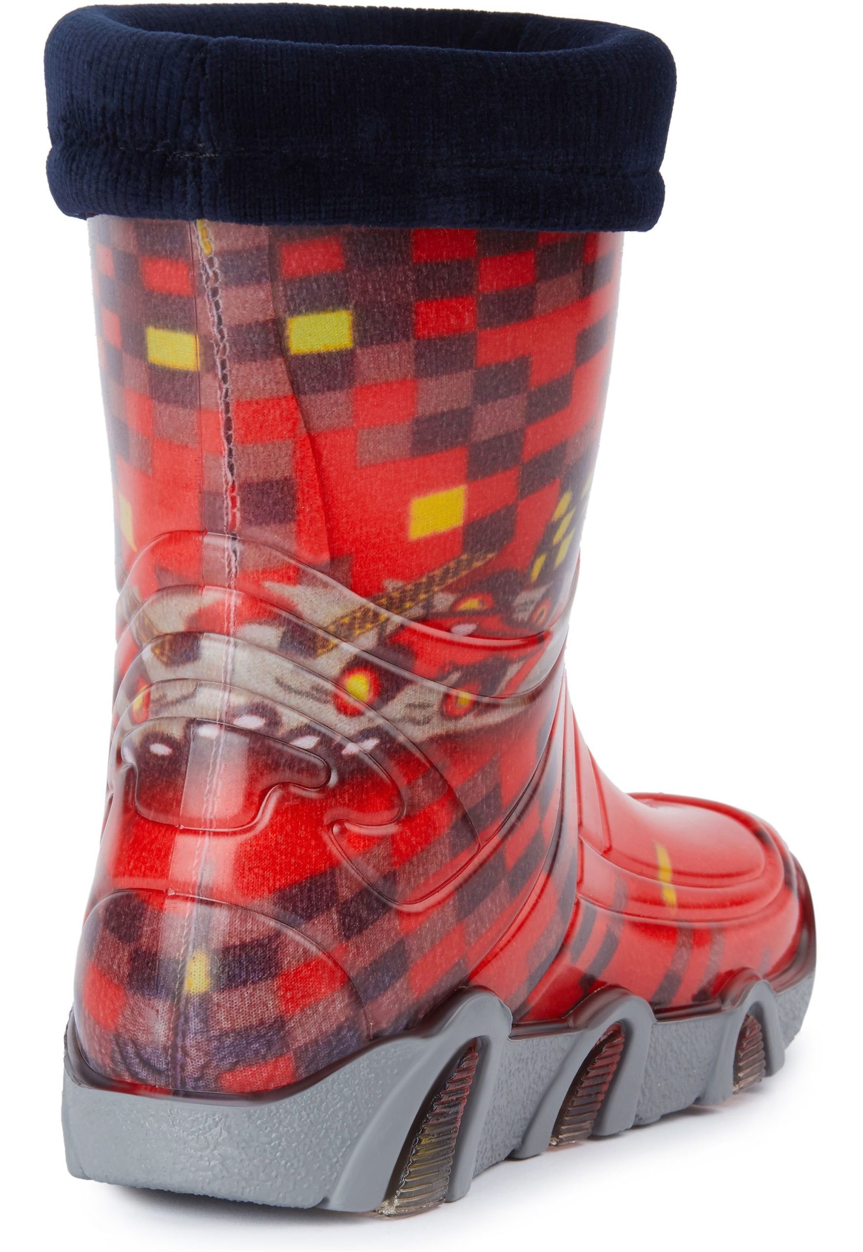 Ladeheid Children's Lined Wellington Boots | EU Made | Durable & Stylish