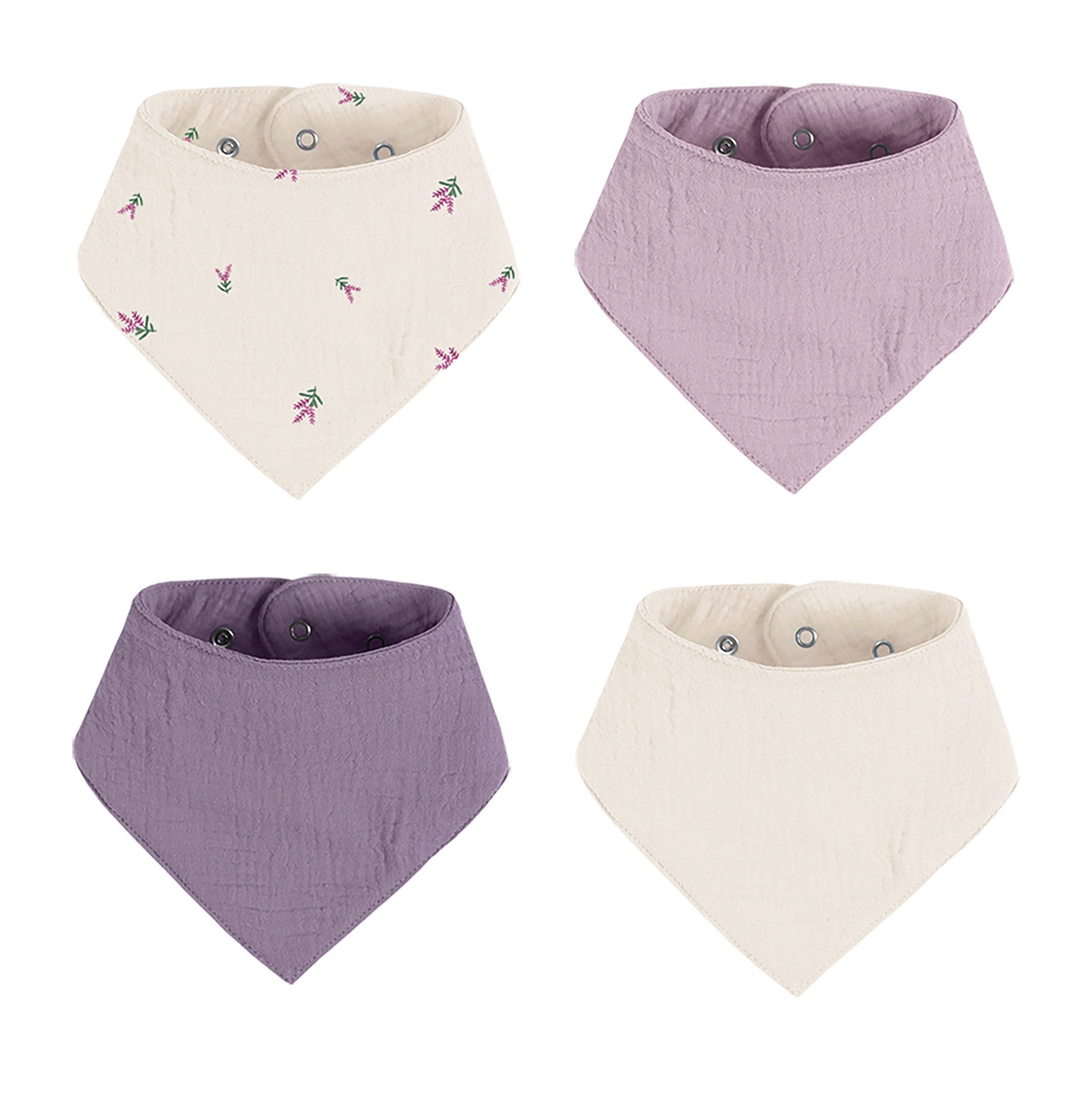 Artee Little Dutch Muslin Bib Set | Soft Organic Cotton Baby Bibs 0-18 Months