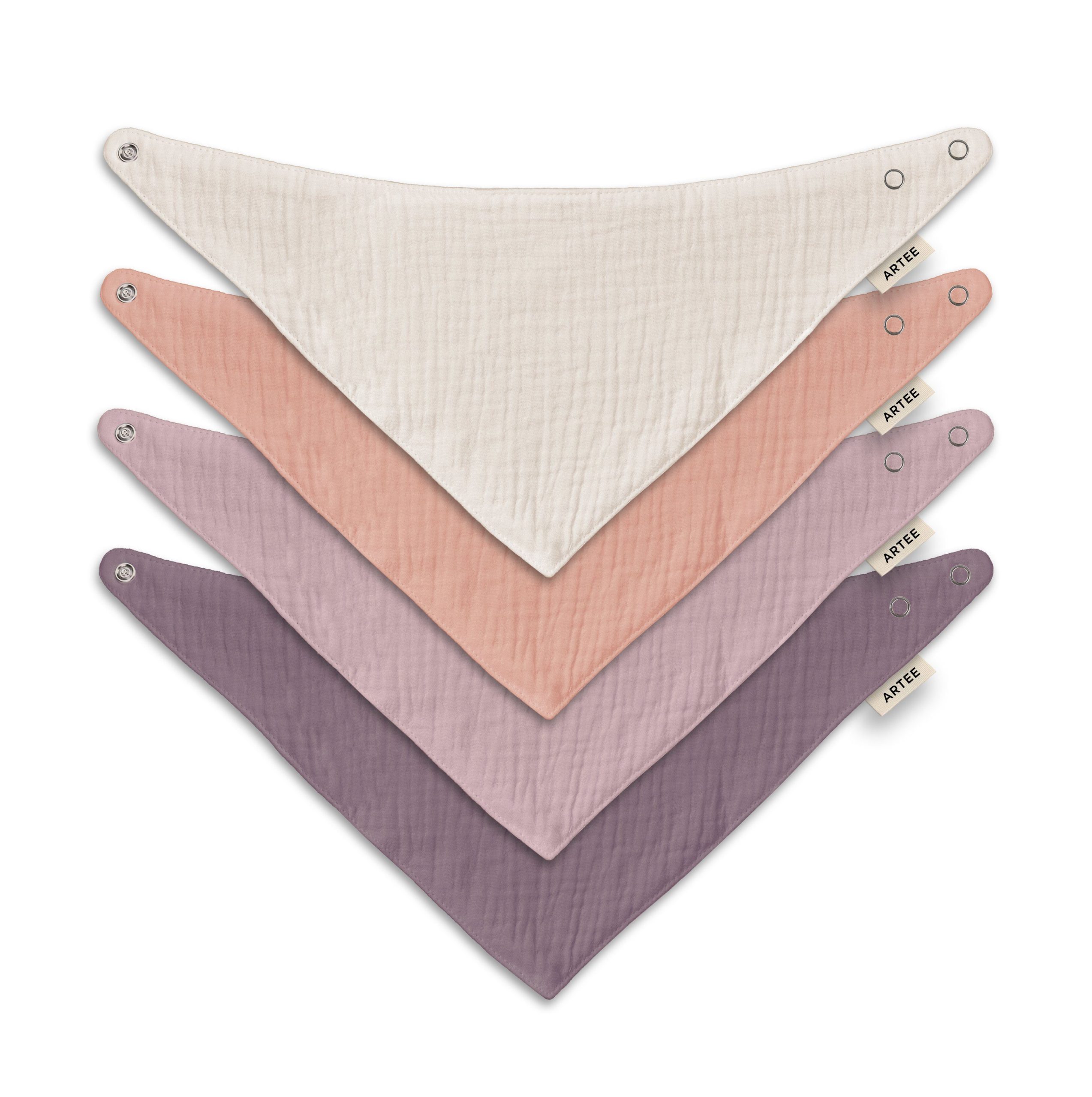 Artee Little Dutch Muslin Bib Set | Soft Organic Cotton Baby Bibs 0-18 Months