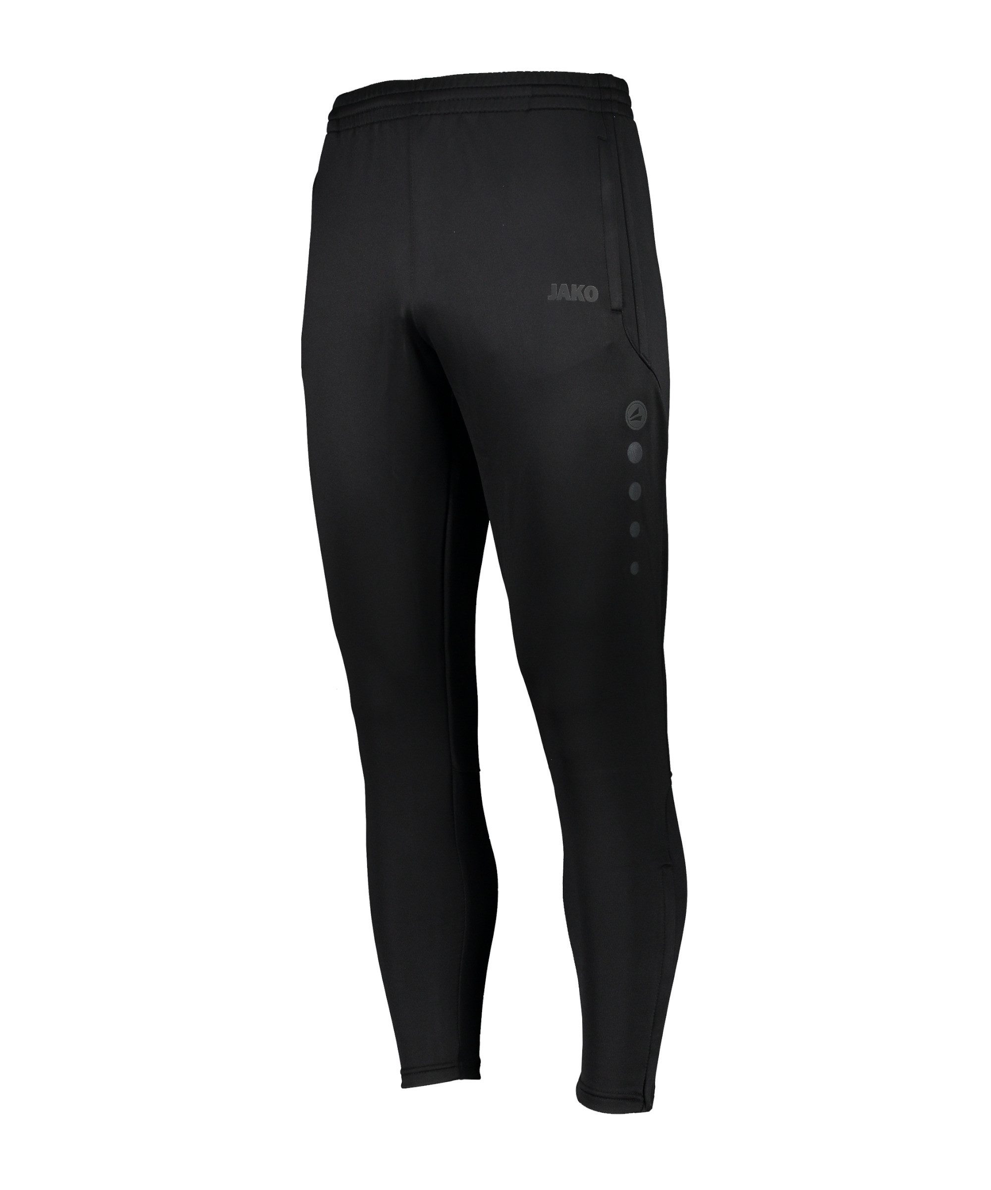 Jako Active Training Pants - Youth Football - Marine/Neon