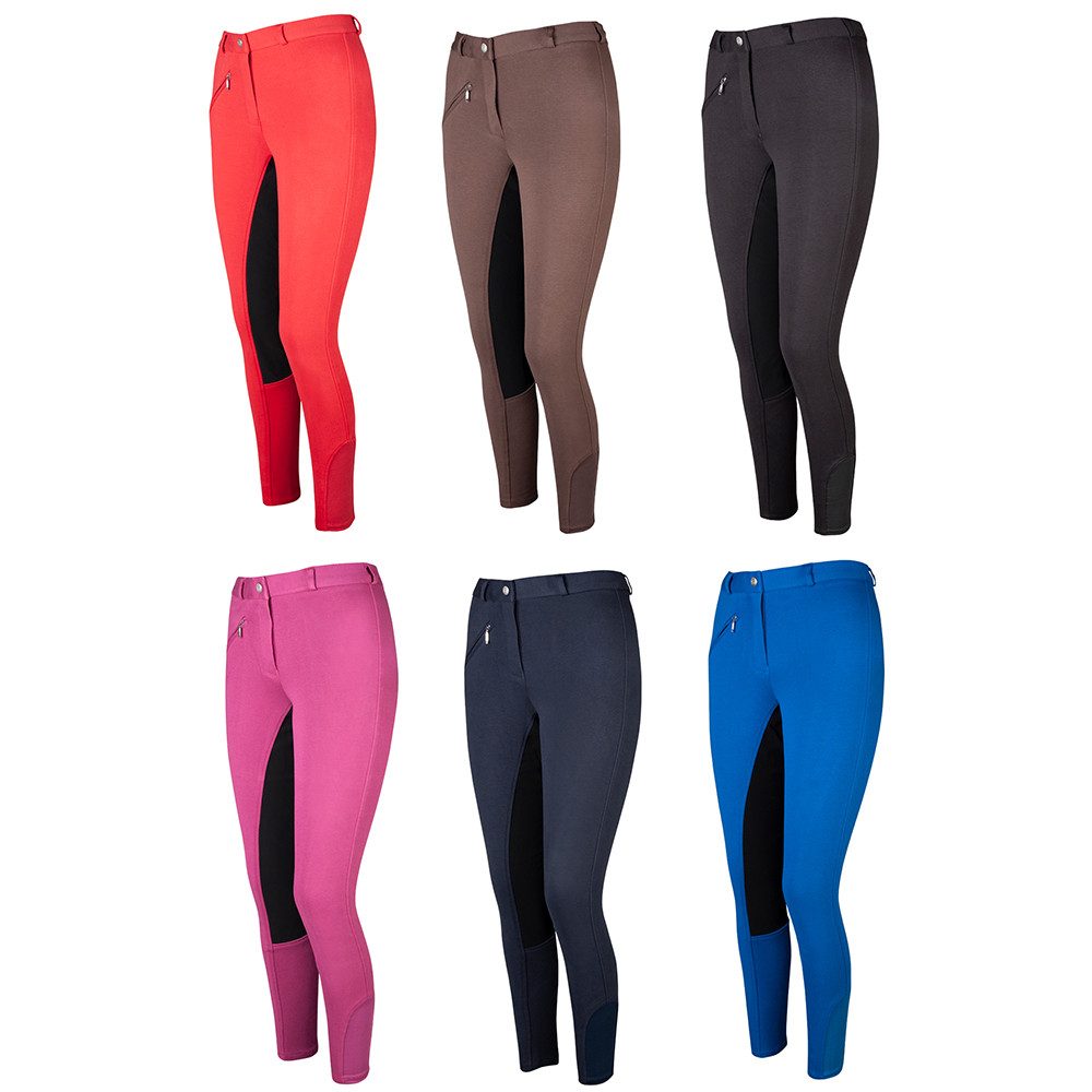 PFIFF Thea 102290 Ladies' Riding Breeches - Full Seat Leather