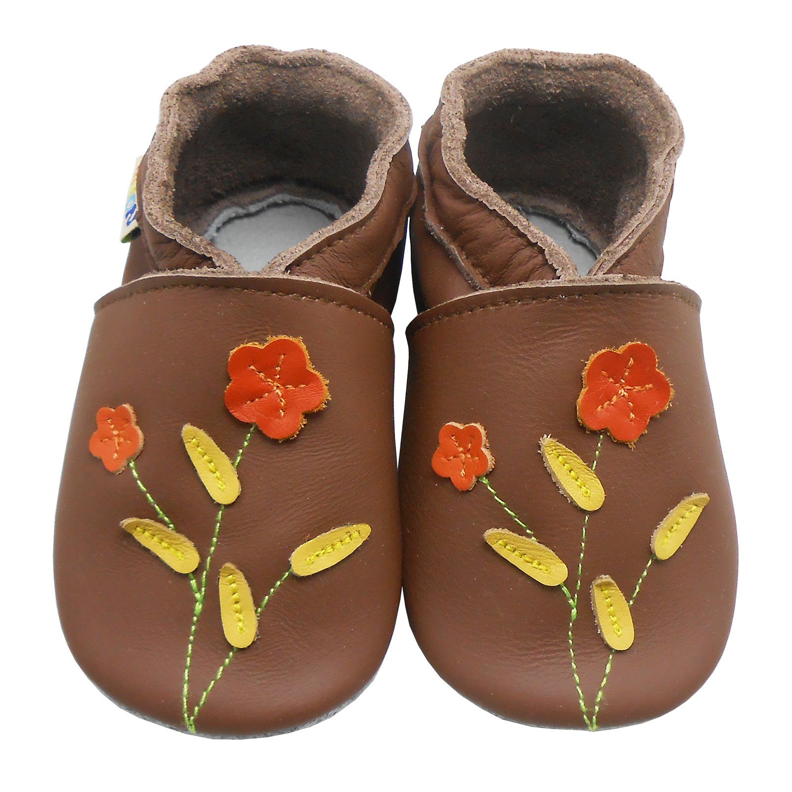 Yalion® Genuine Leather Walking Shoes - Soft Moccasins for Toddlers