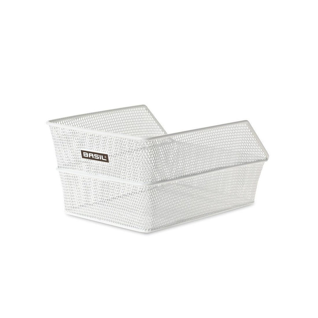 Basil Cento Rear Bike Basket - Fine Mesh School Bag - White Basil Cento Rear Bike Basket - Fine Mesh School Bag - White