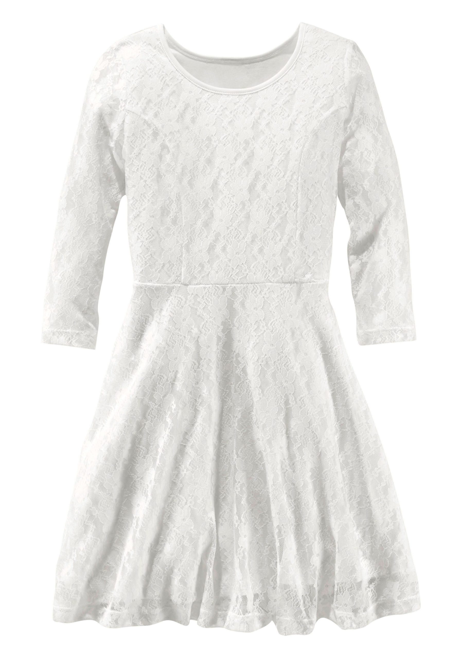 KIDSWORLD Jerseykleid - Spitzenkleid festliche Anlässe KIDSWORLD Jerseykleid - Spitzenkleid festliche Anlässe