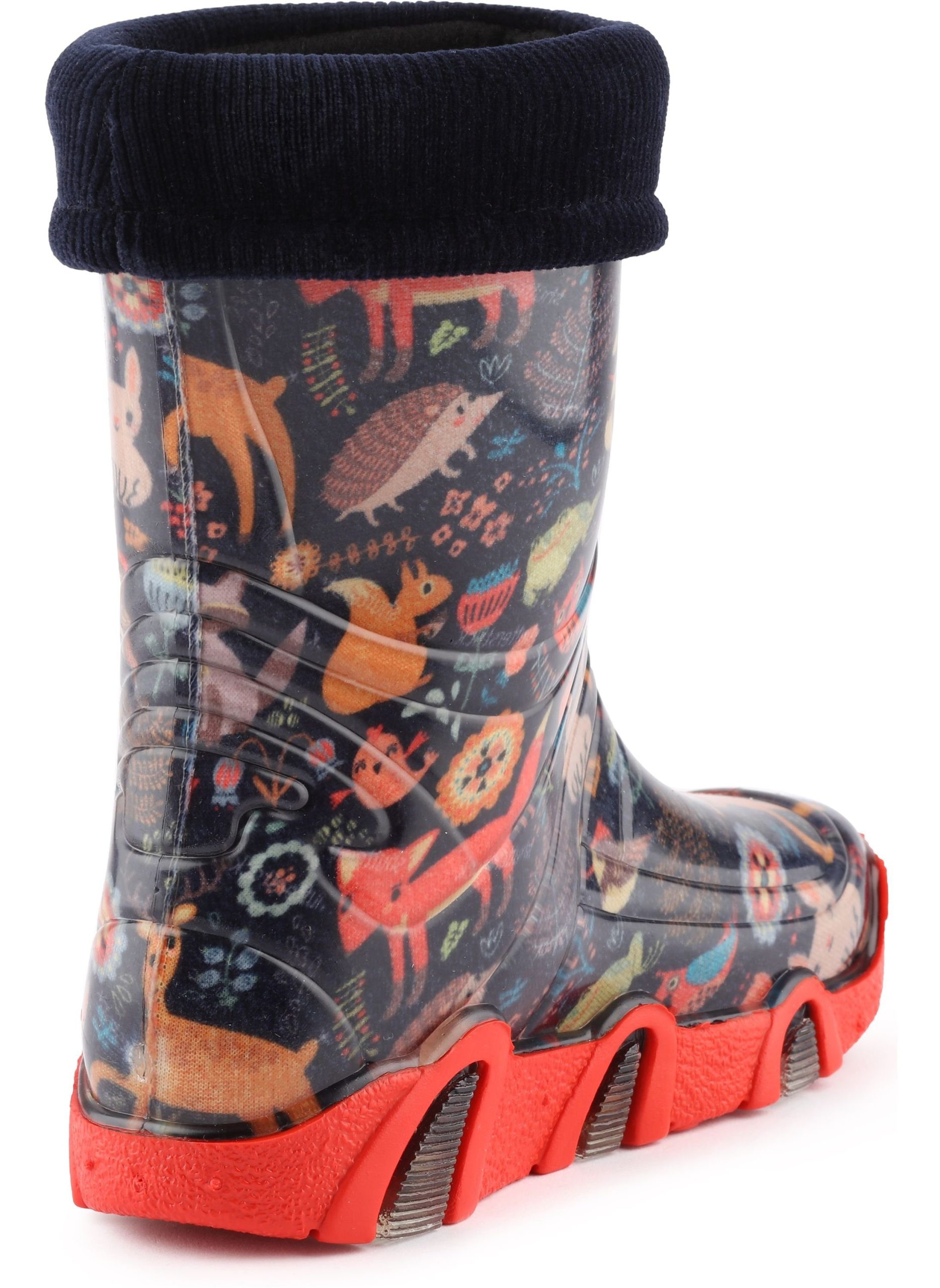 Ladeheid Children's Lined Wellington Boots | EU Made | Durable & Stylish