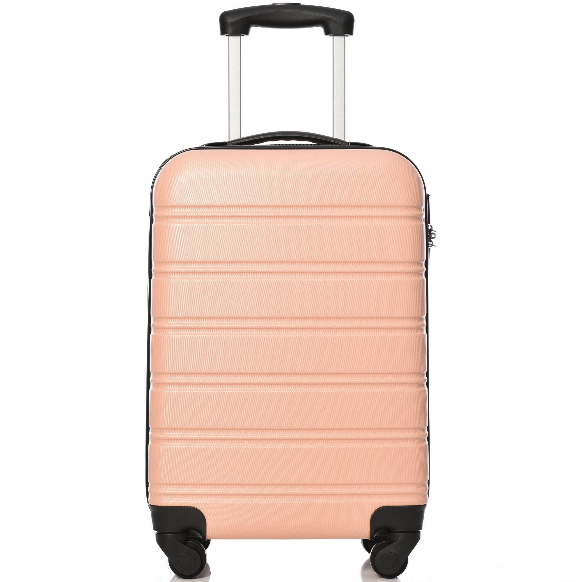 Flieks Hard Shell Trolley Suitcase - Travel Luggage with Twin Wheels