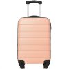 **Flieks** Hartschalen-Trolley – Carry-On Suitcase with 4 Wheels & Lock