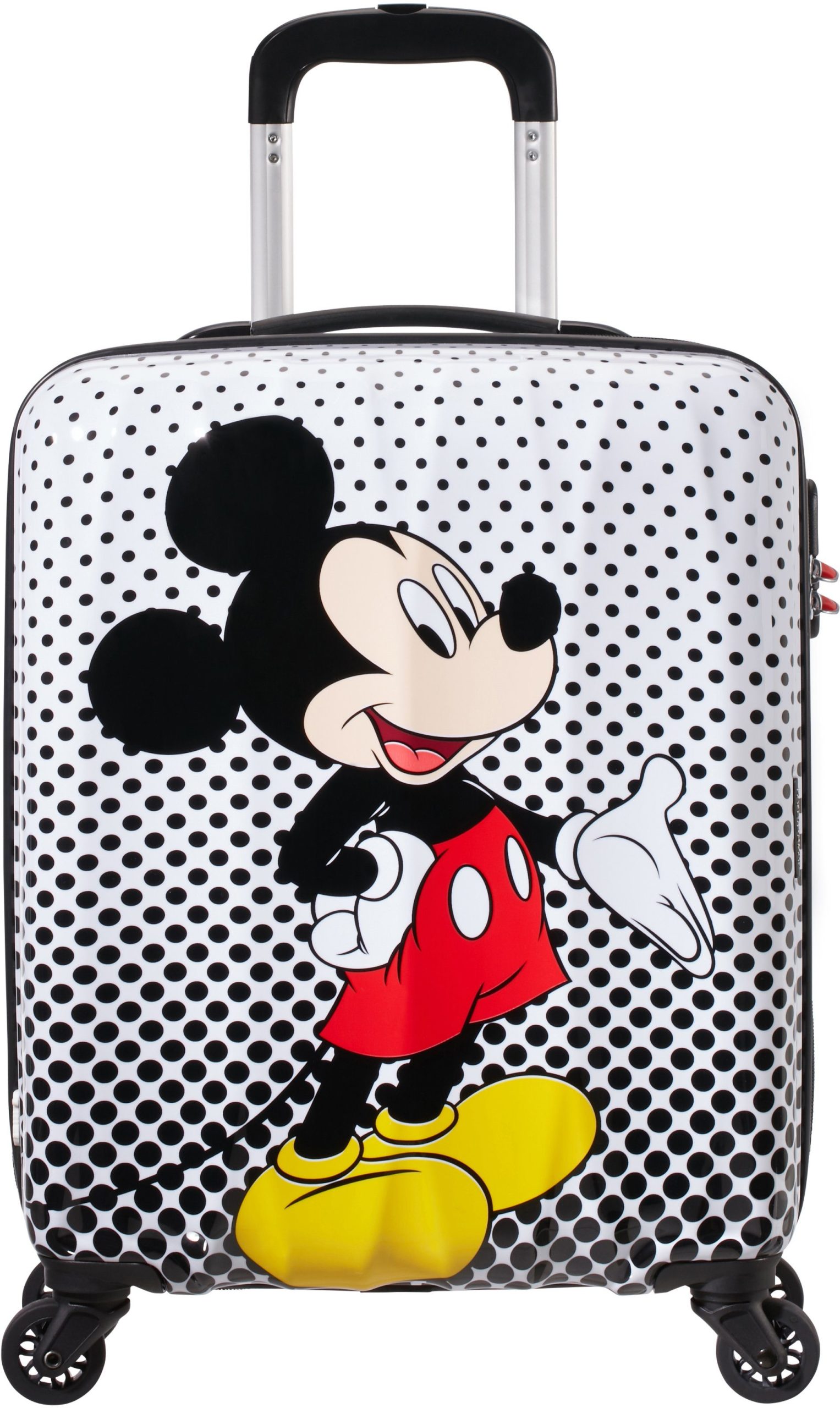 American Tourister Disney Legends 55cm Kids Trolley - Mickey Blue Dots